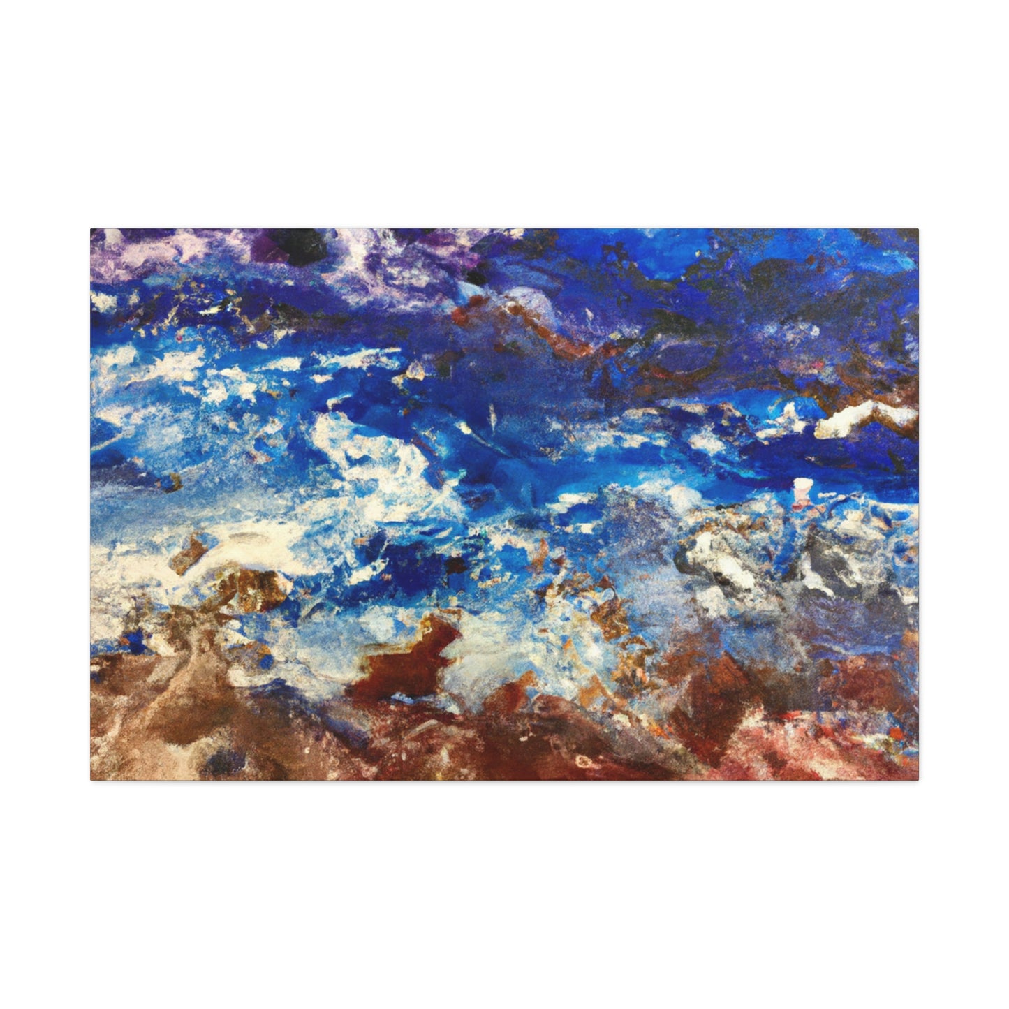 Johannes Vermeer - Abstract Canvas