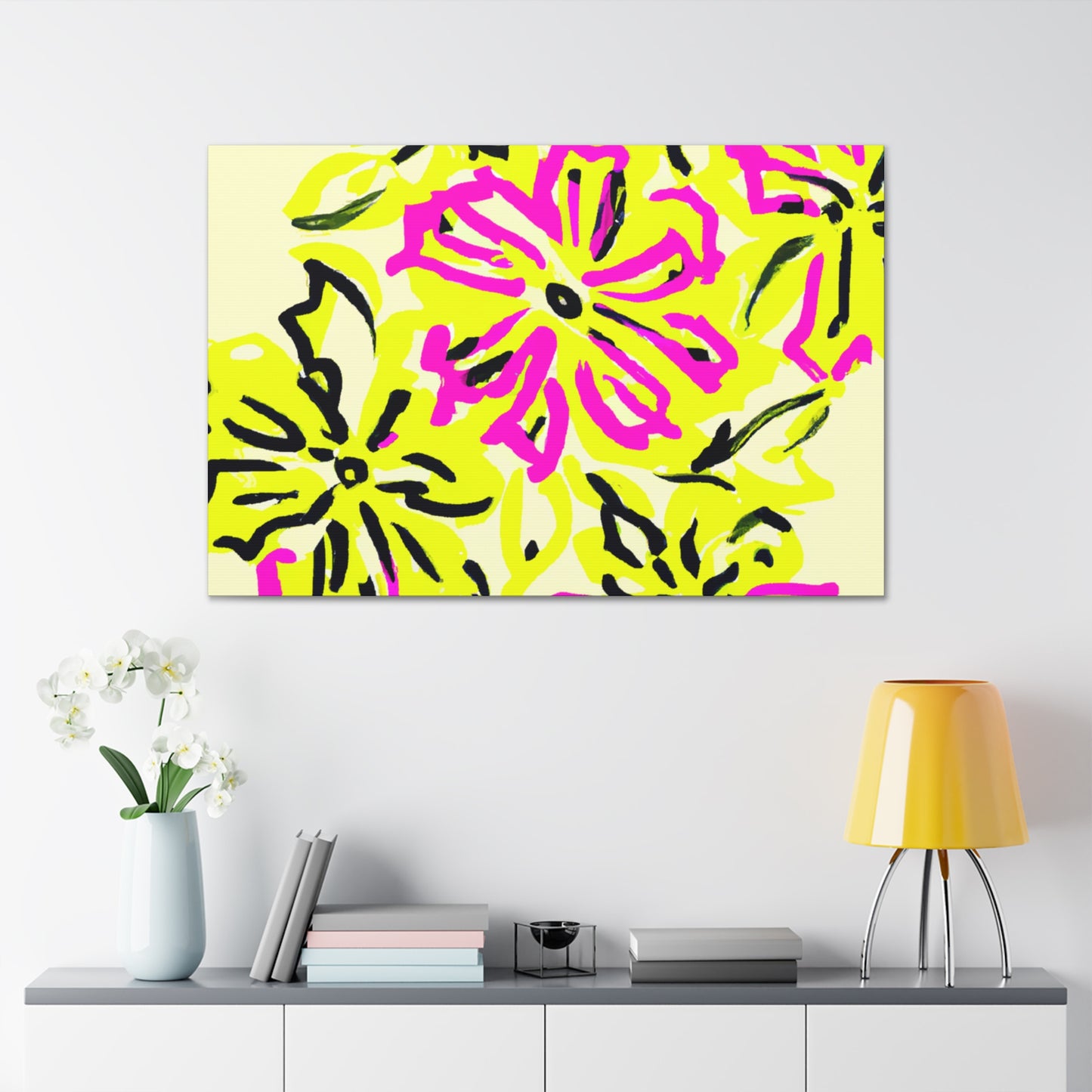 Blossizza - Floral - Canvas