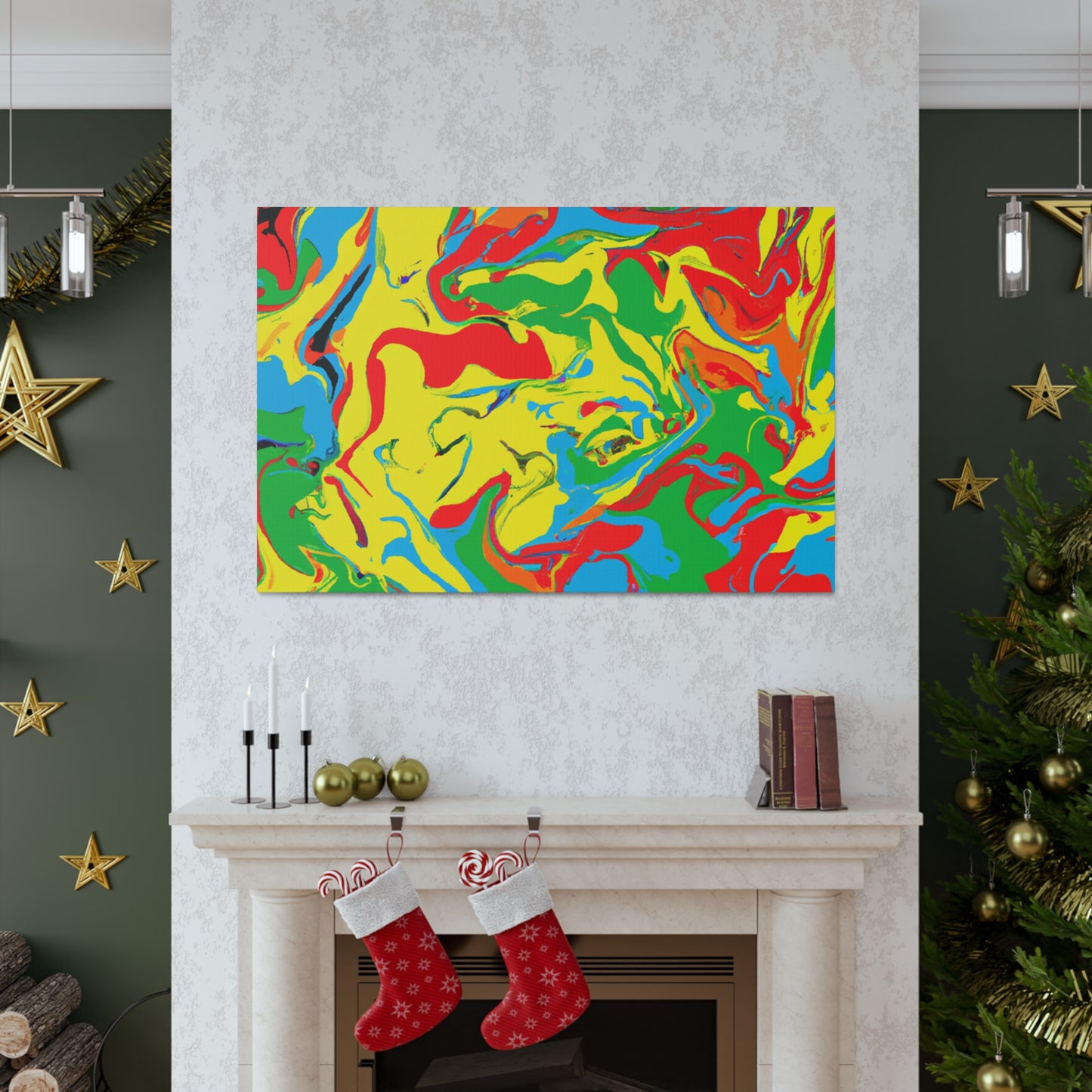 Sharp and Groovy - Canvas - Abstract