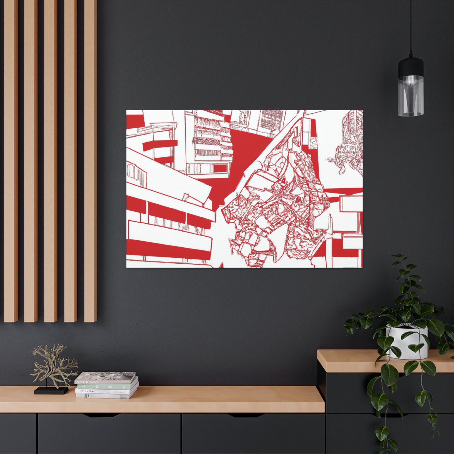 Redder - Canvas - Architectural