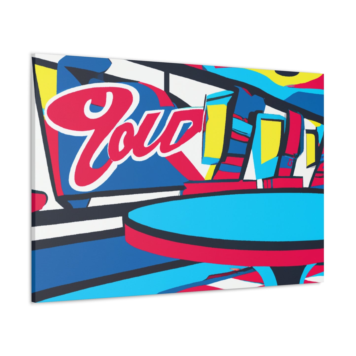 'The Juke Box Diner' - Canvas - Pop Art