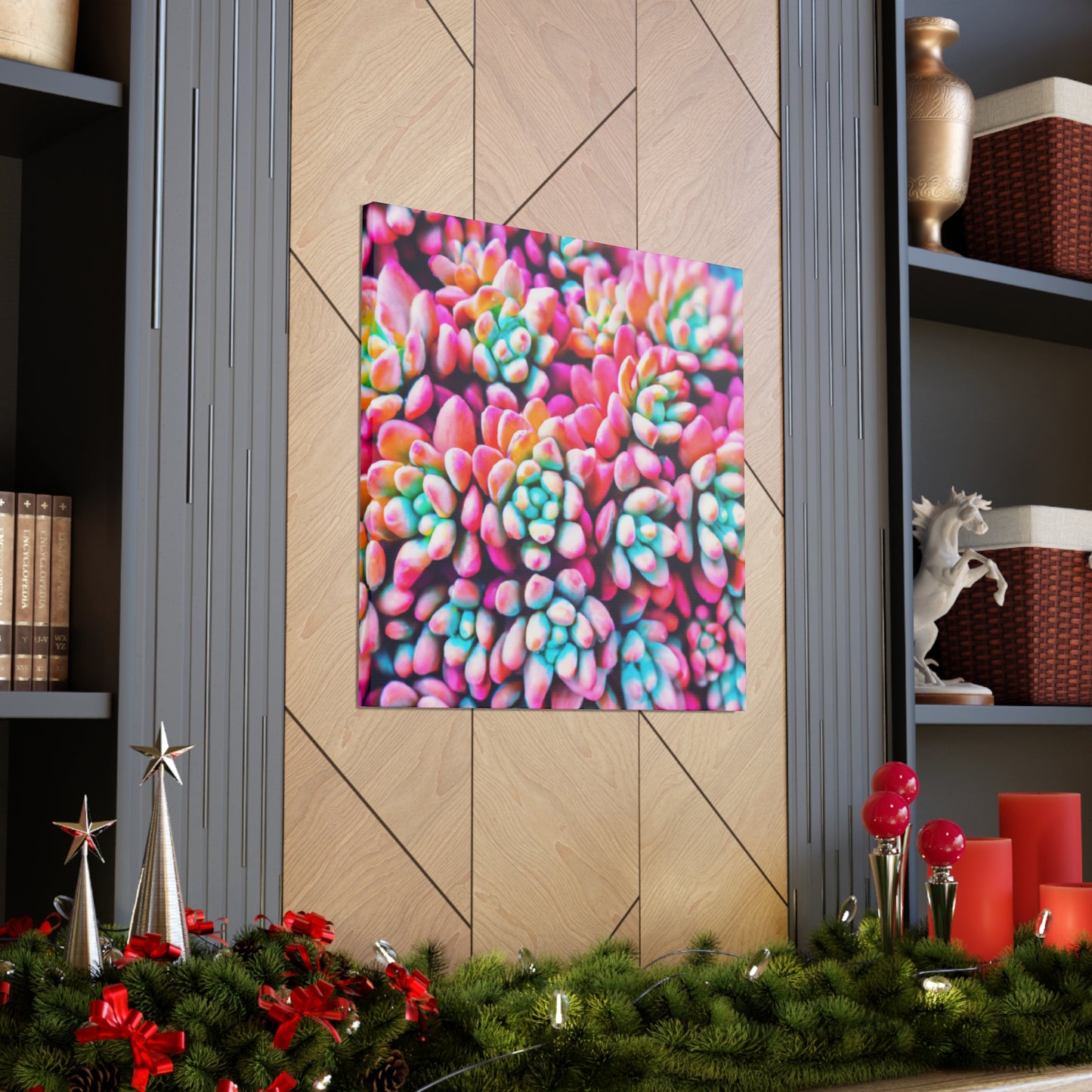 "Garden of Splendor" - Canvas - Succulent