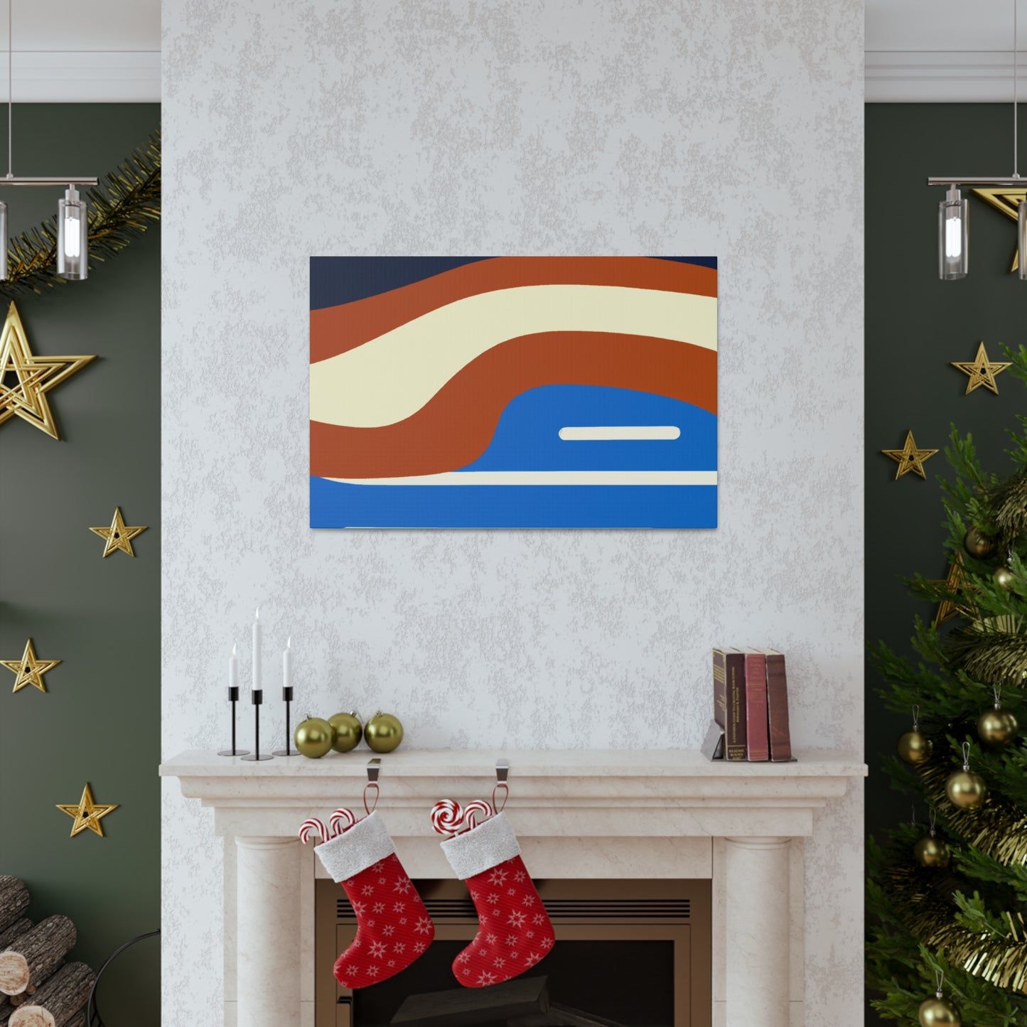 Sleek Run - Midcentury Canvas