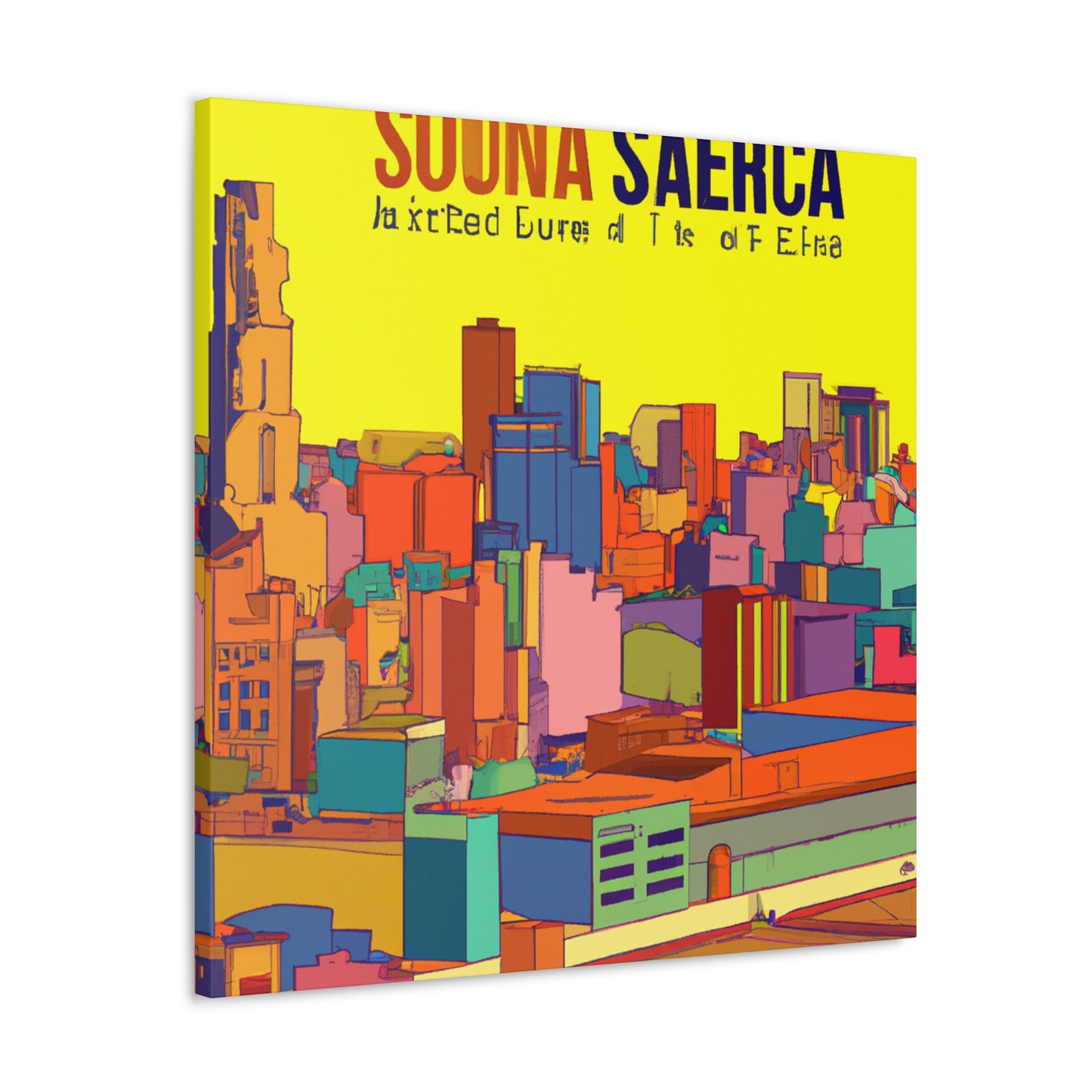 Gustavo Fernandez García - South America Canvas