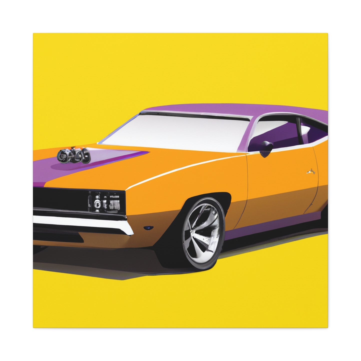 Rumble Beast - Automobile - Canvas