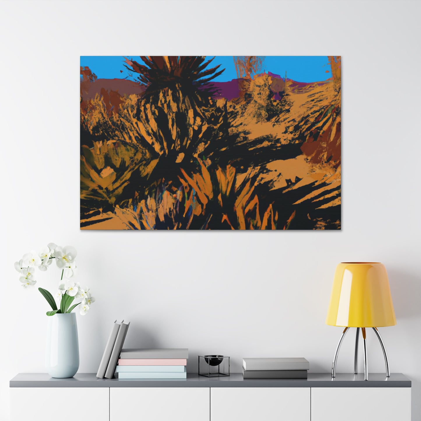 Sandmoon Landscape - Canvas - Desertt