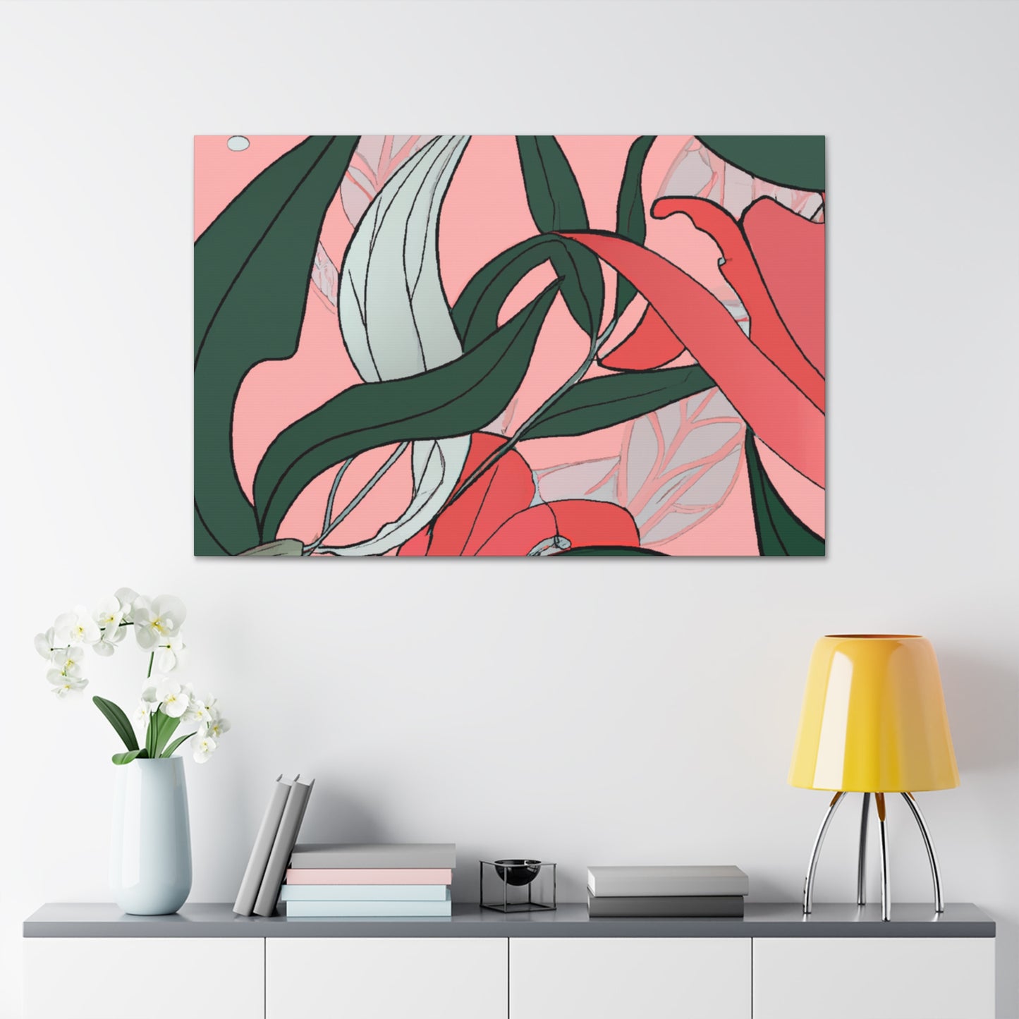 Buttercup Blooms - Floral - Canvas