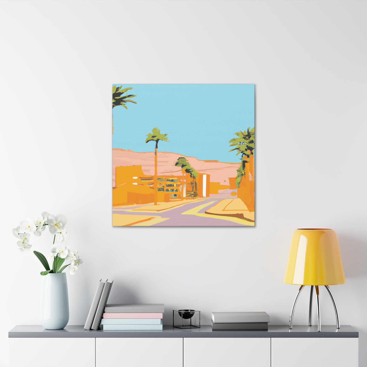 Desert Mirage - Architectural - Canvas