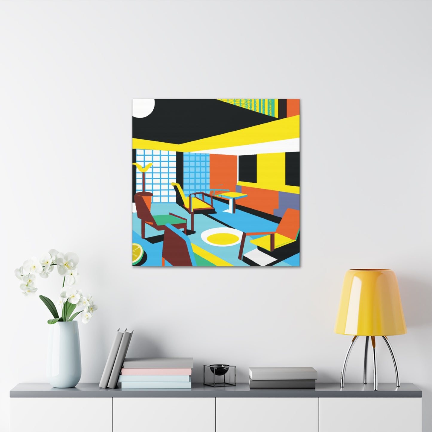 Zen Journey - Midcentury - Canvas