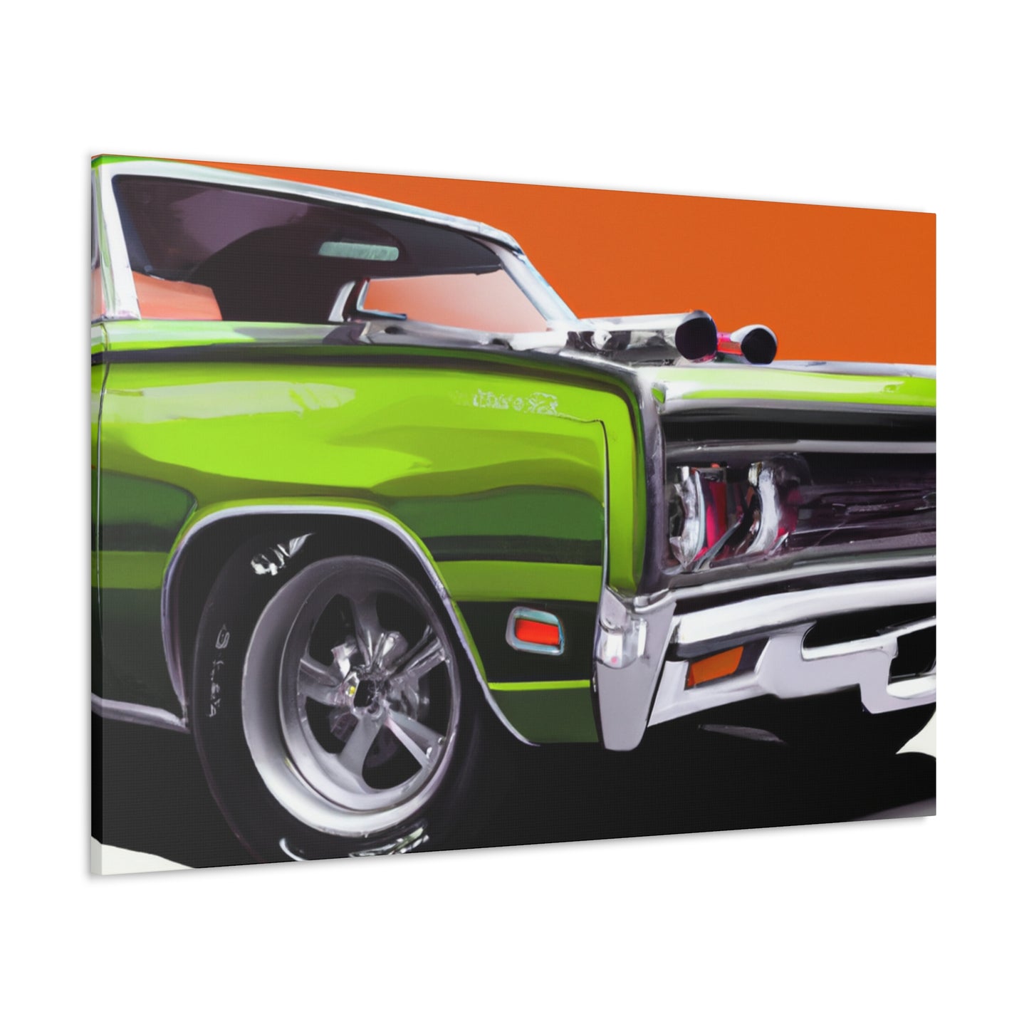 T-Bucket Thunder - Automobile - Canvas
