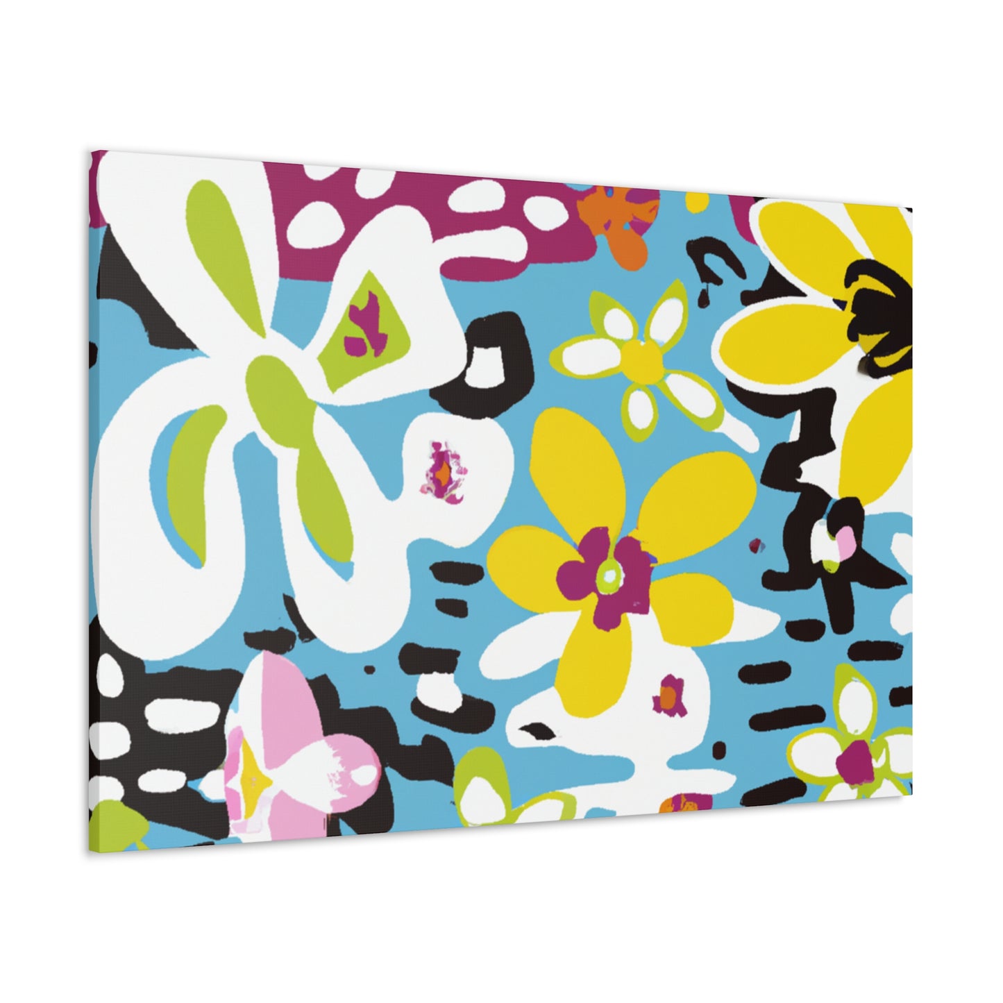 'The Petal Palooza' - Floral Canvas