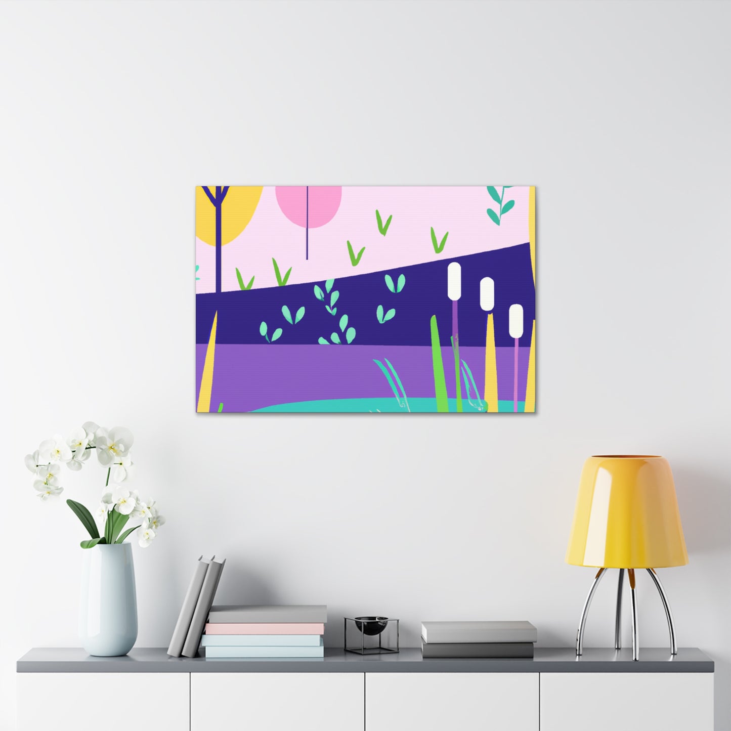 Blossomscape Landscape - Canvas