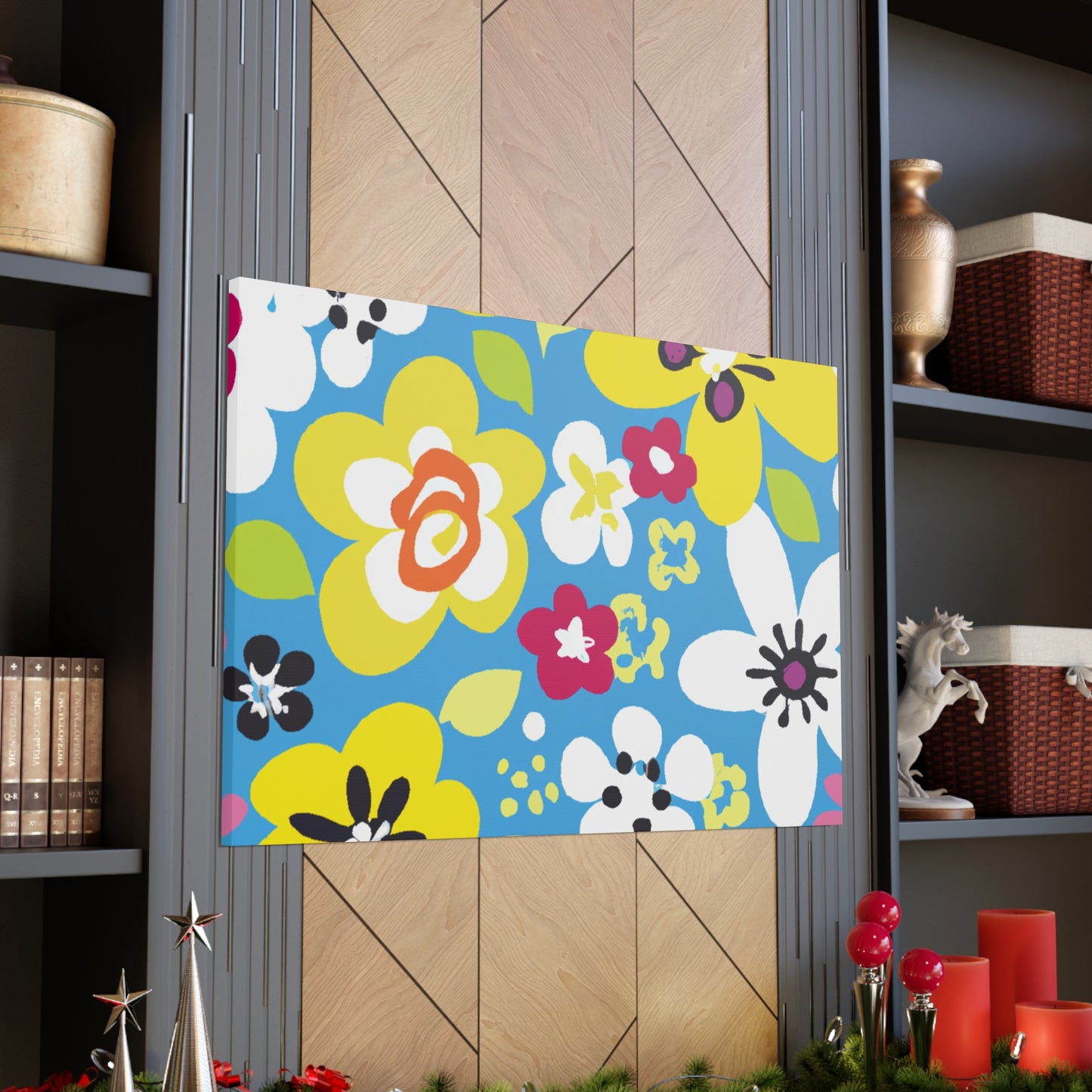 "Double Trouble Bouquet: A Bloom Boogie!" - Floral Canvas