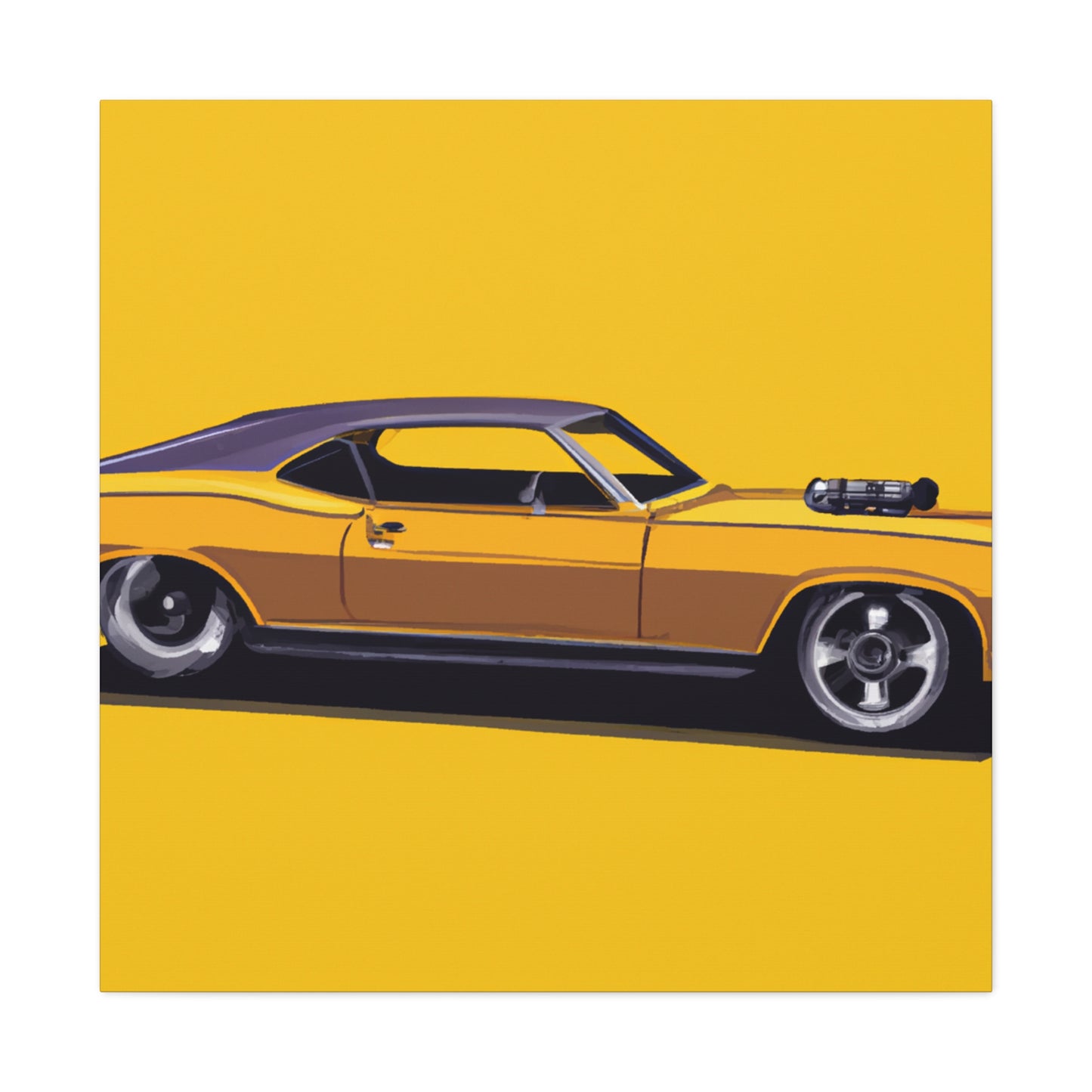 Pickup Purr - Automobile - Canvas