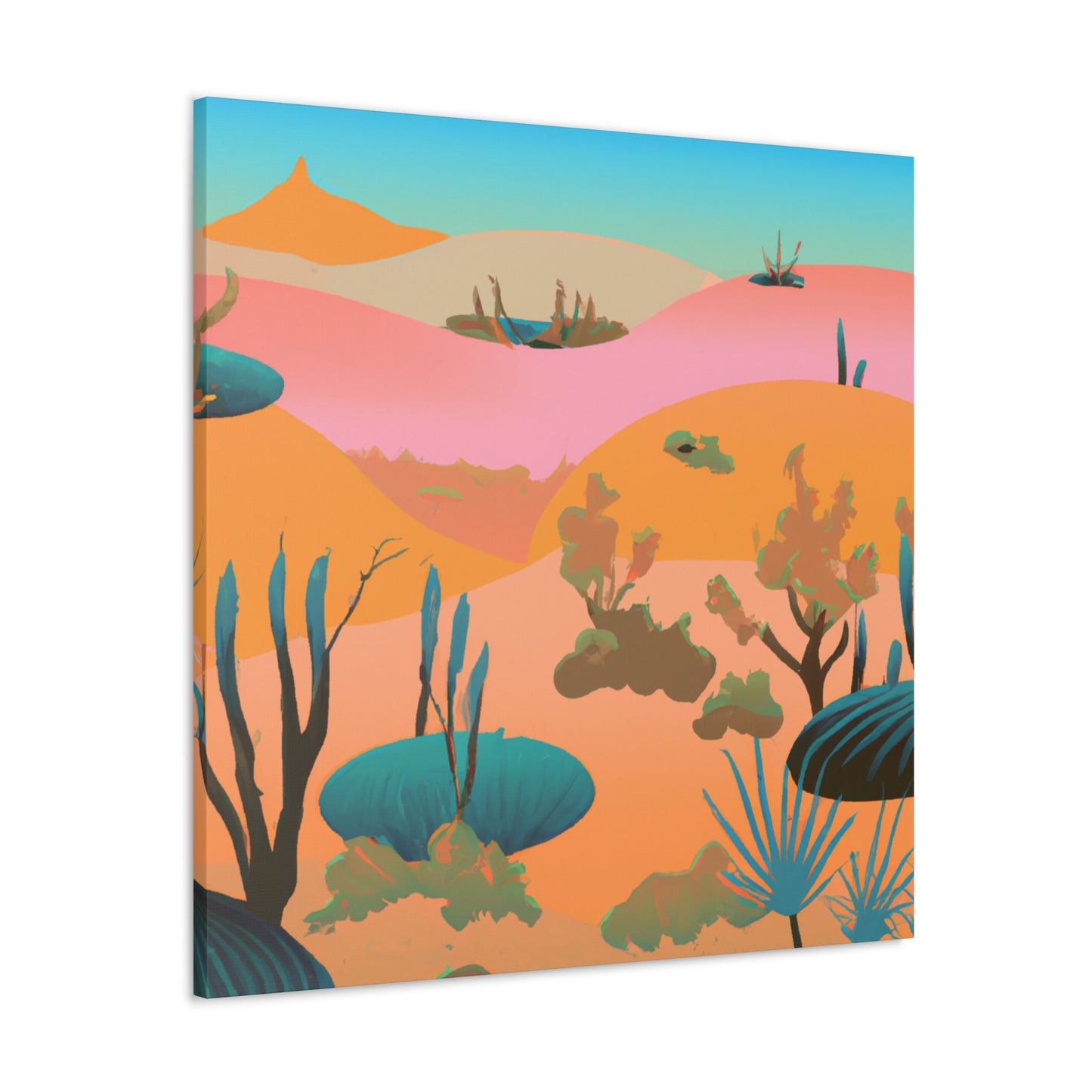 Sandstorm Landscape - Canvas