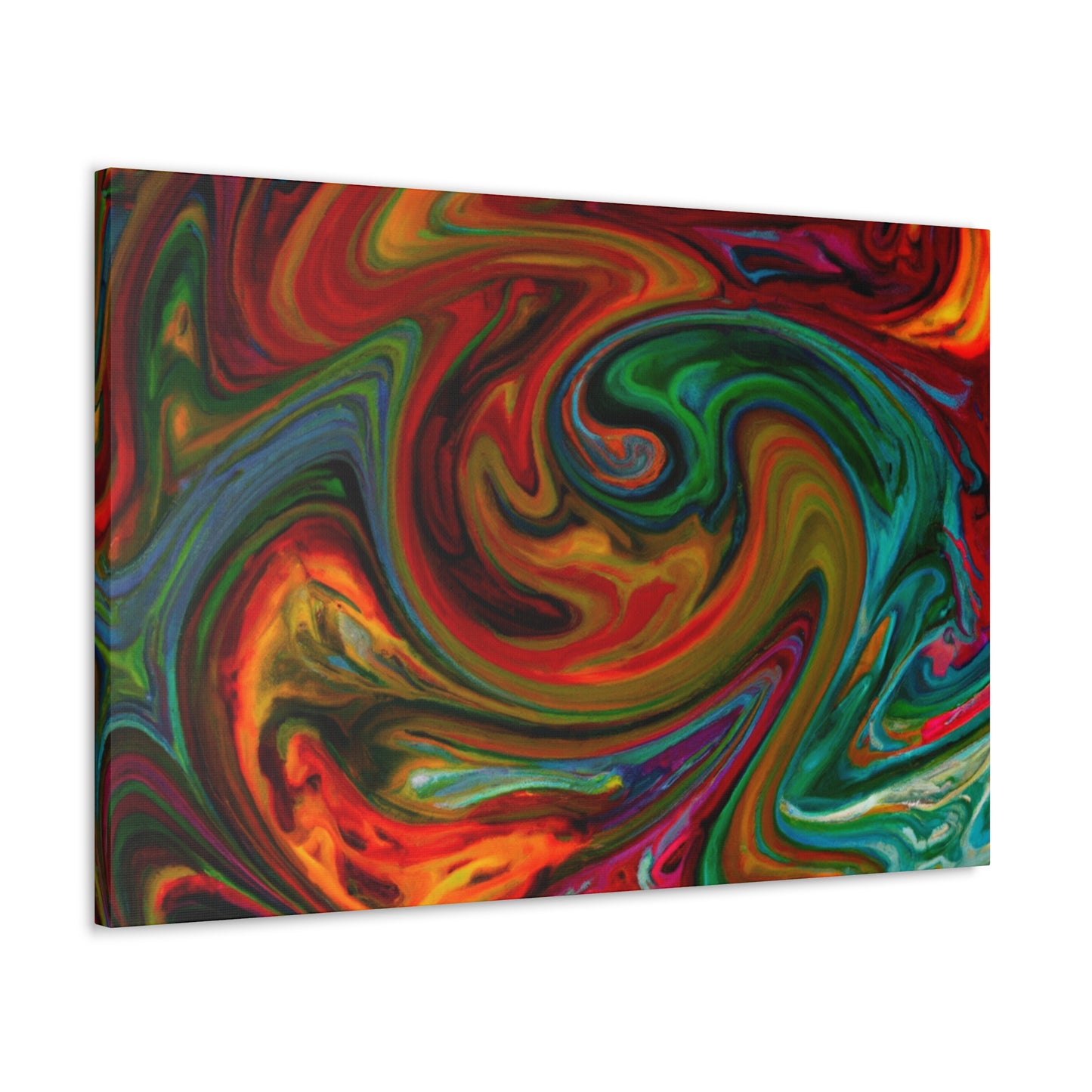 Heated - Canvas - Abstract
