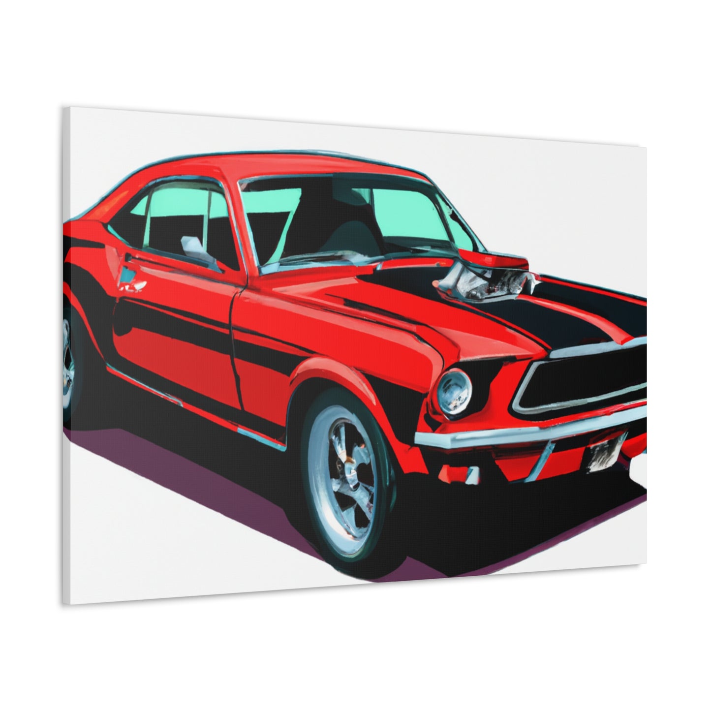 Roaring Roadster - Automobile - Canvas