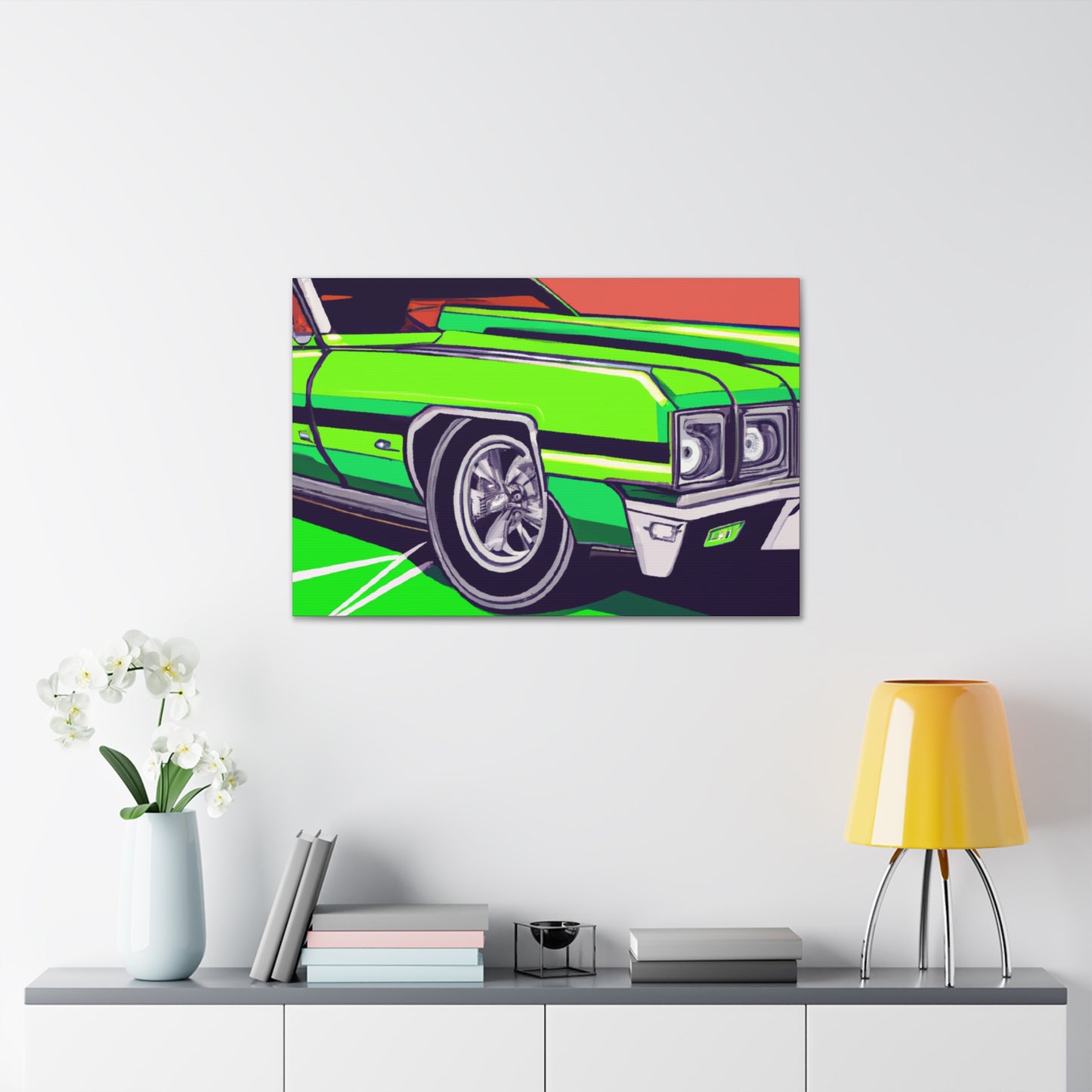 The Spitfire - Automobile - Canvas