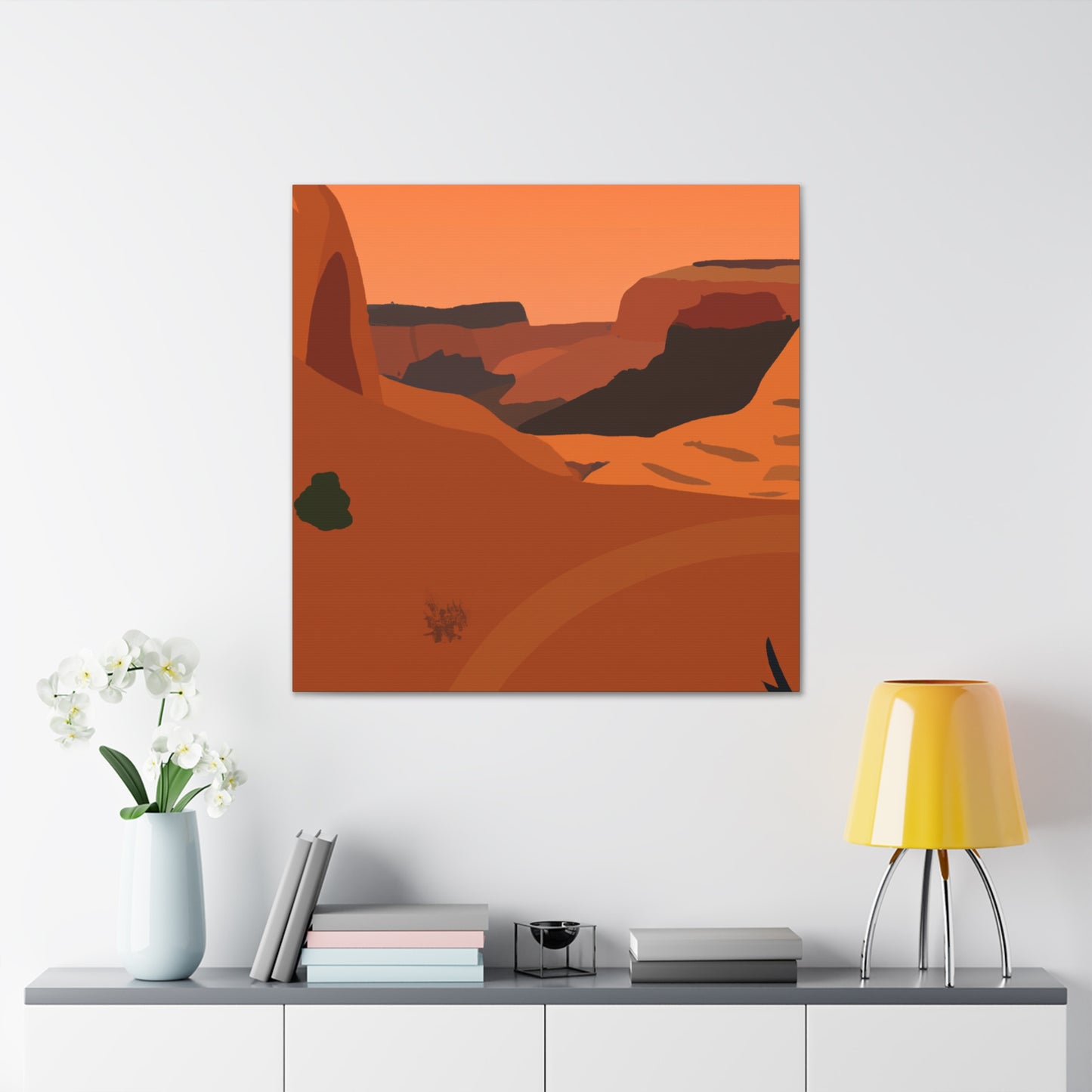 Sandwhirls-Landscape - Canvas - Desert
