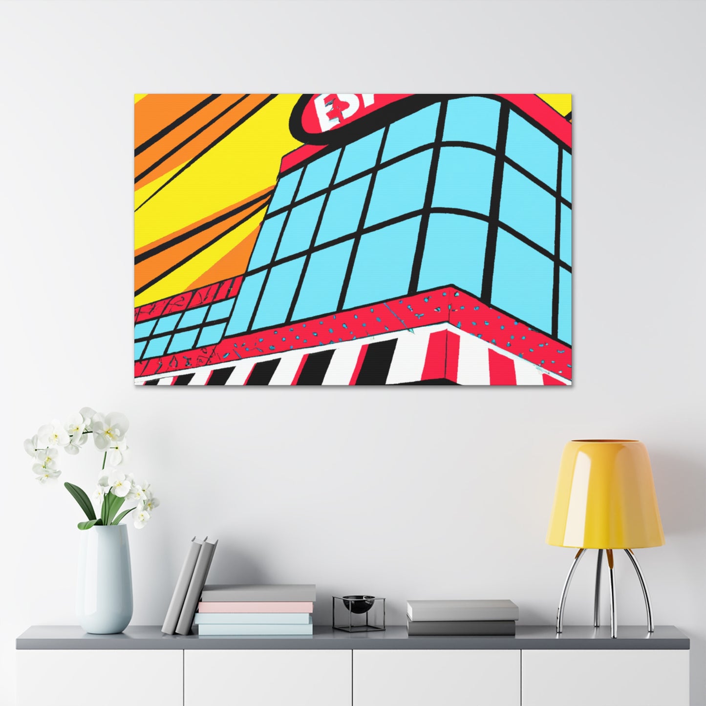 'Twist & Record Studio' - Canvas - Pop Art