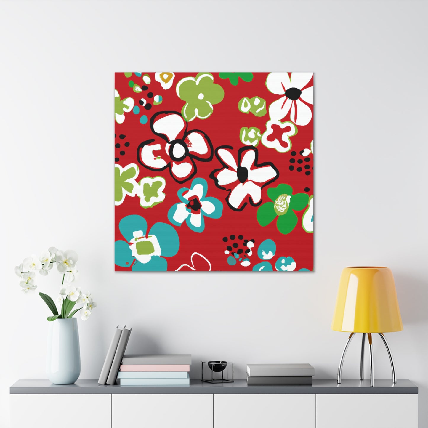 Jacintha - Floral - Canvas