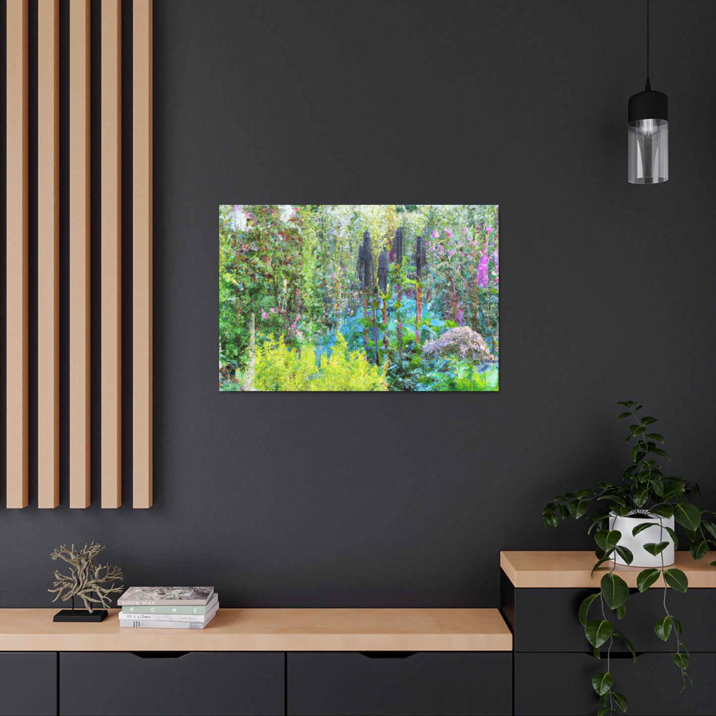 Garden Tapestry - Floral Canvas