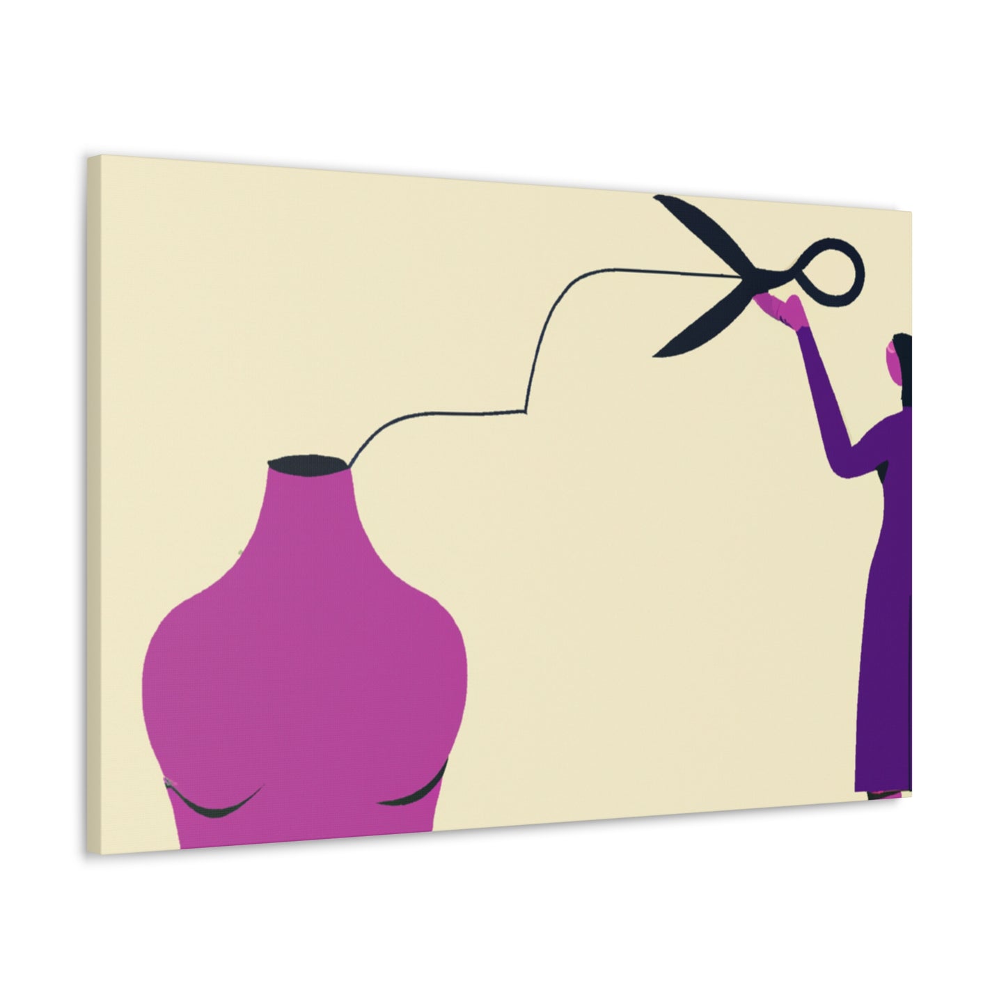 Elegance of Simplicity - Minimalism - Canvas