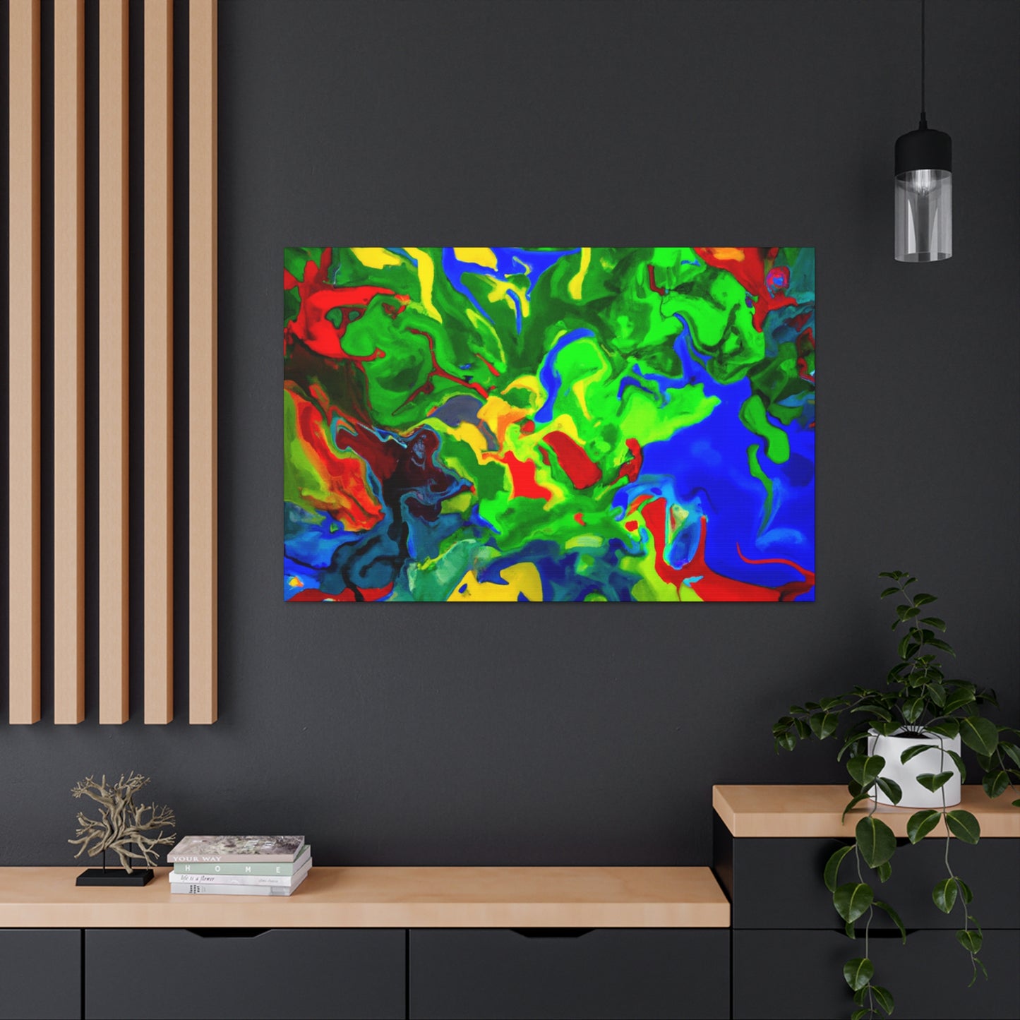 Vinbrant Flow - Canvas - Abstract