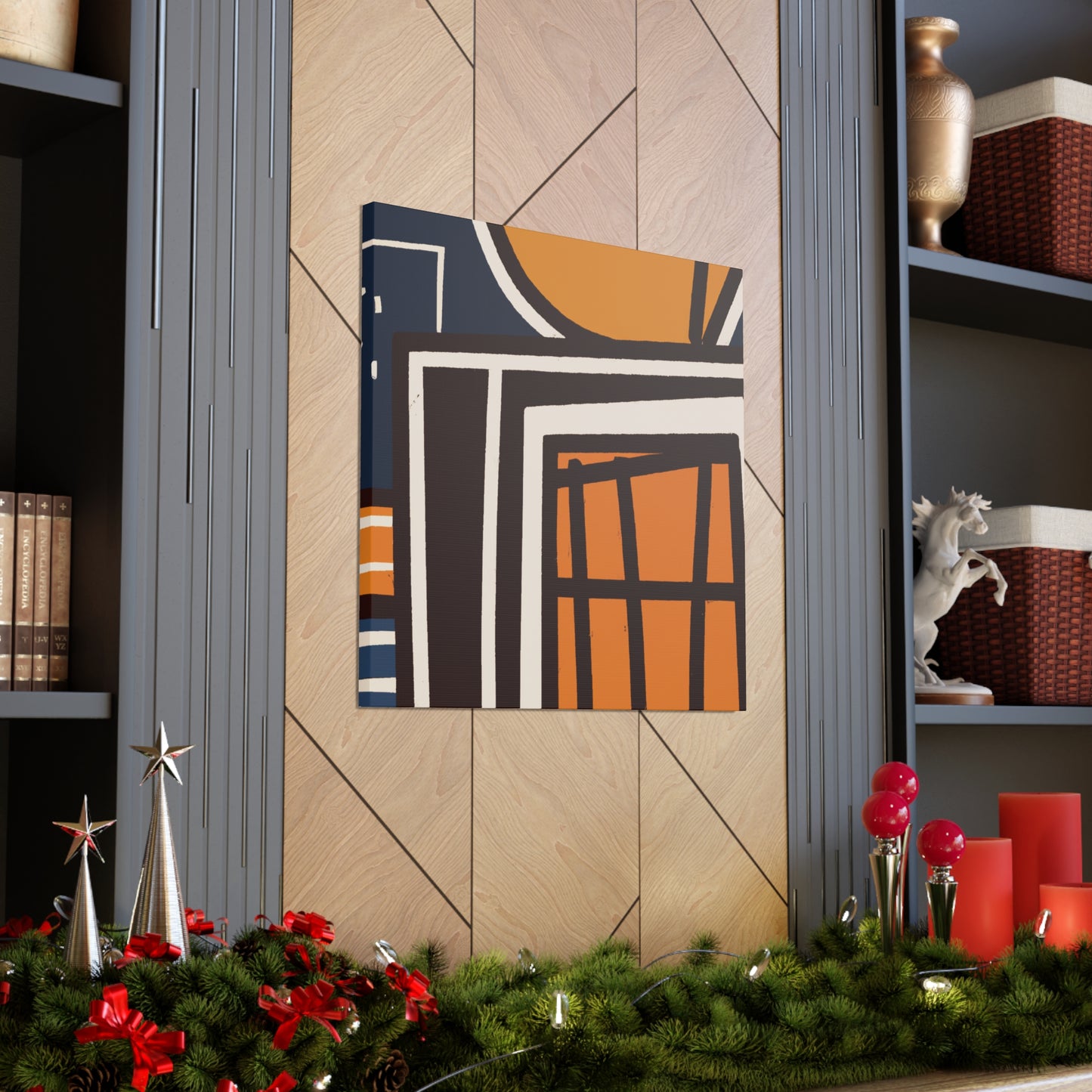 Edgy - Midcentury Canvas