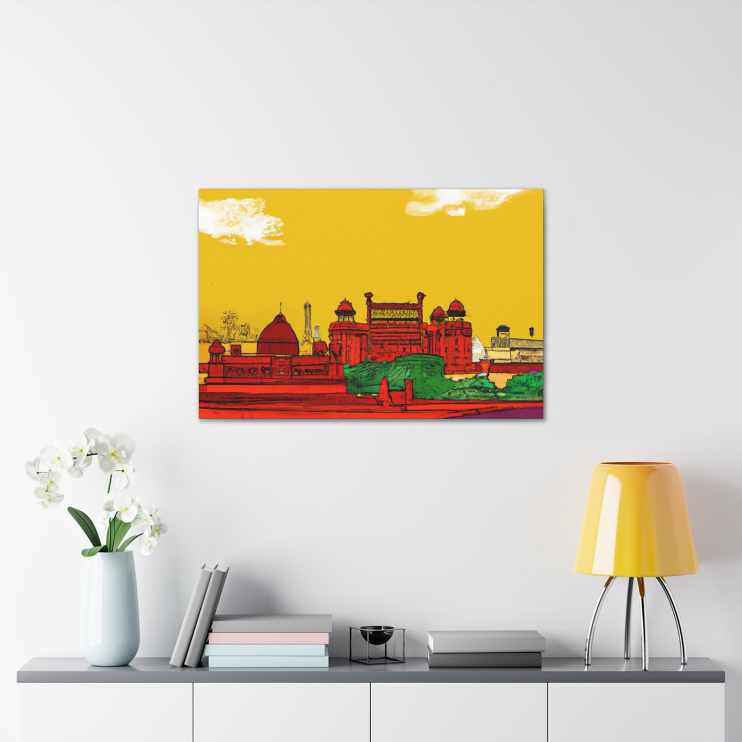 Kashmir Shores - Destination India - Canvas