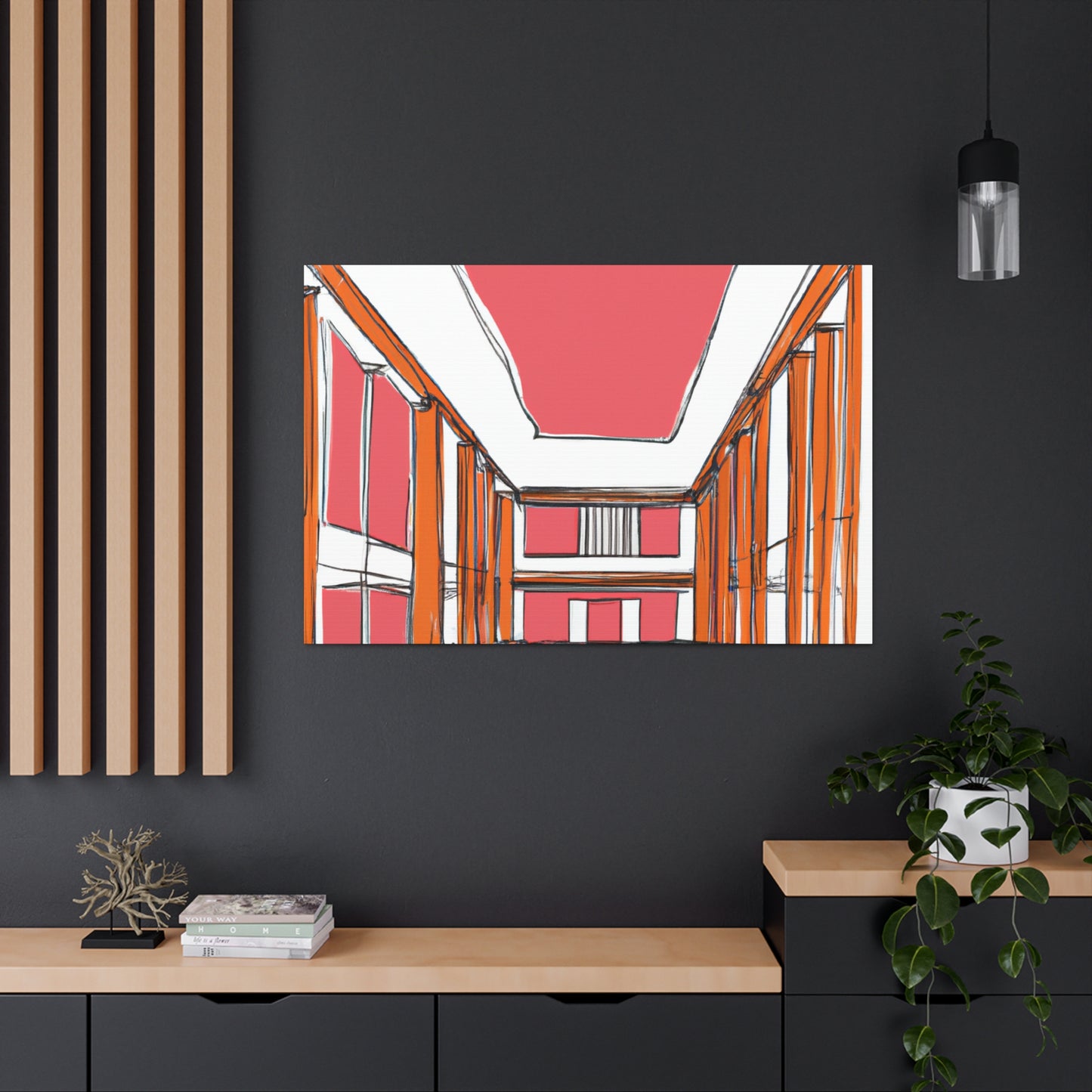 Claudine de Montport - Canvas - Architectural