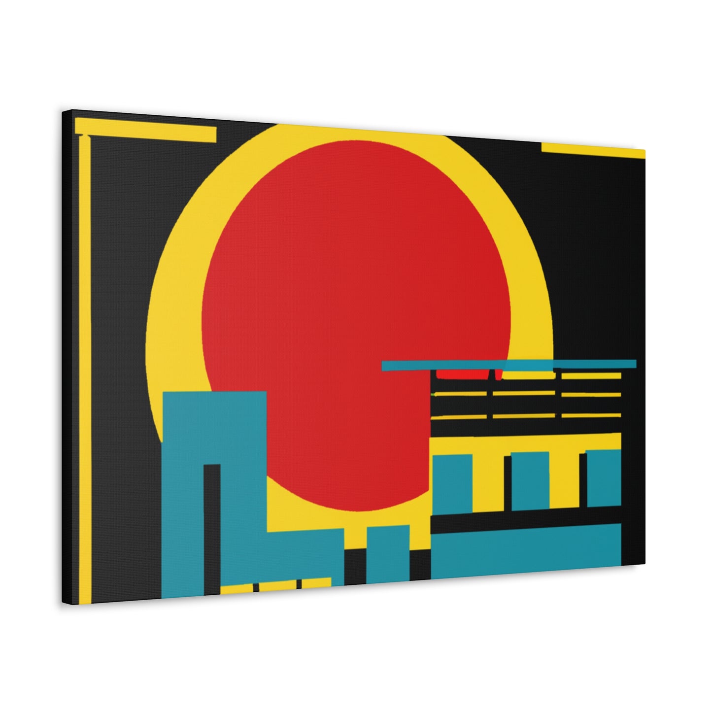 Fireywaddle. - Midcentury Canvas