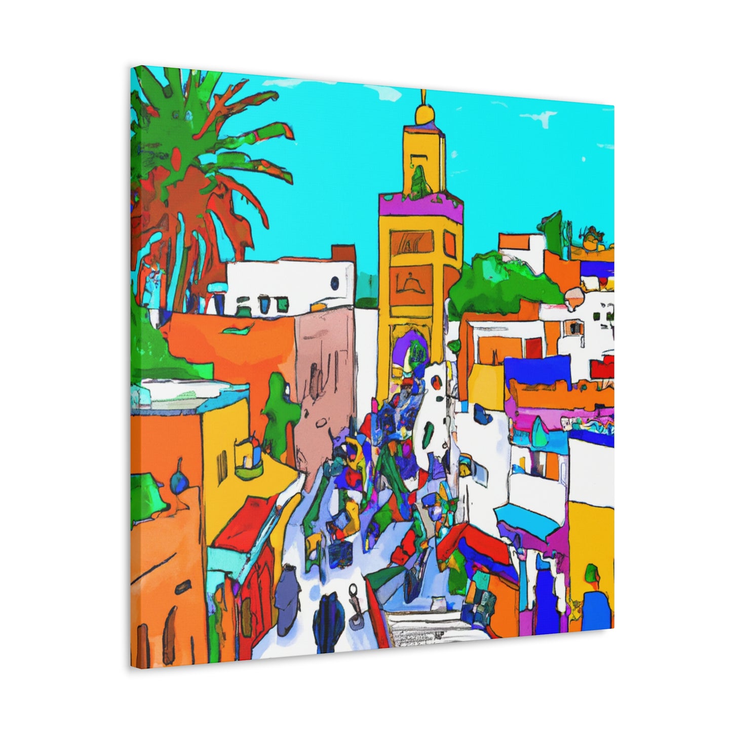 Ibrahim Al-Hassine - Morraco - Canvas