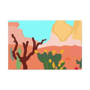 Fossilized Ridge - Landscape - Canvas