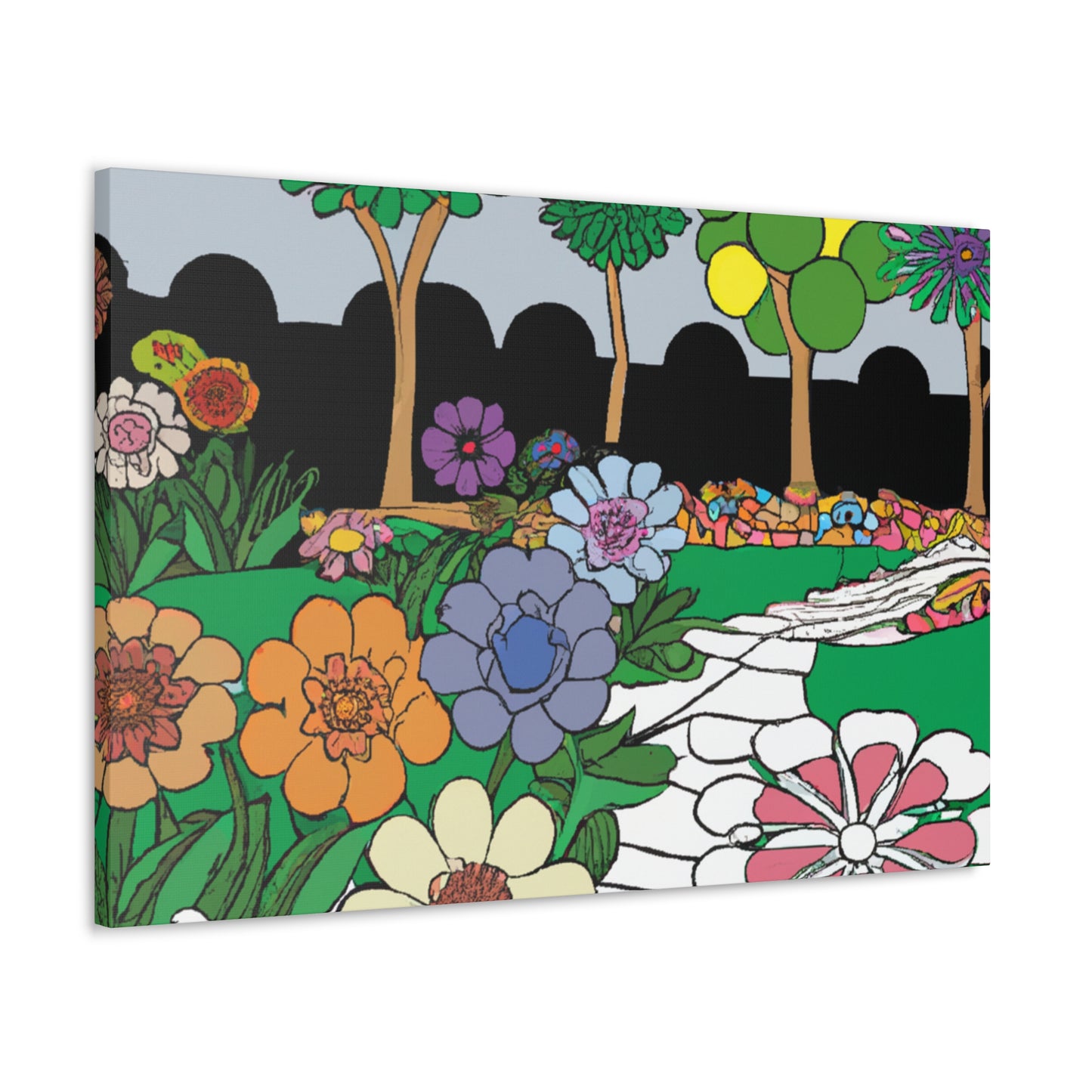 Gardenia Glade - Landscape - Canvas