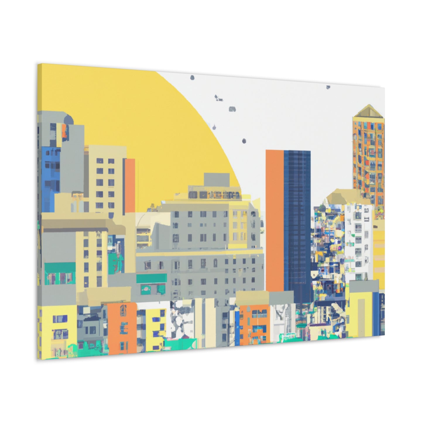 Llama's Paradise - South America - Canvas