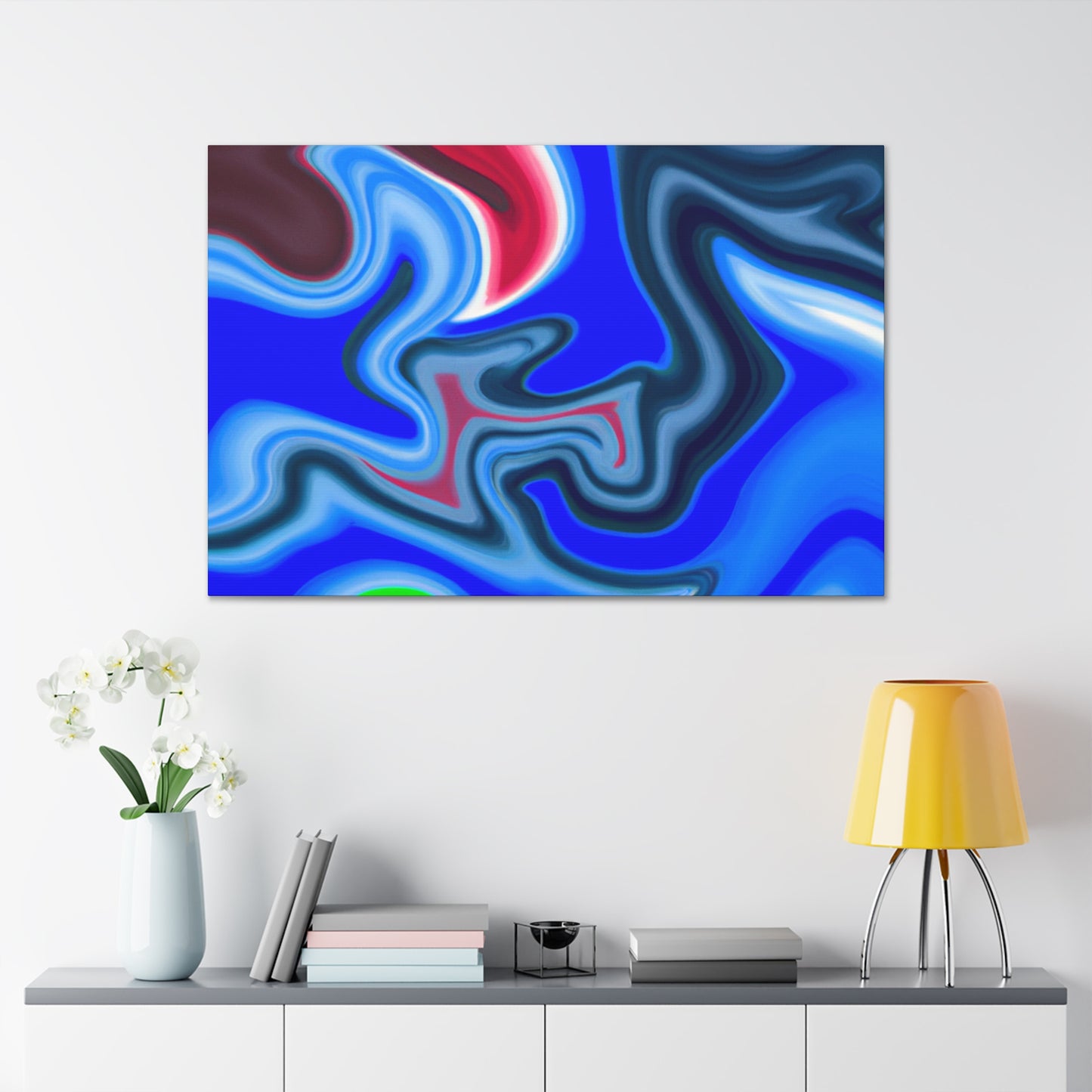 Waterfall Dew - Abstract - Canvas