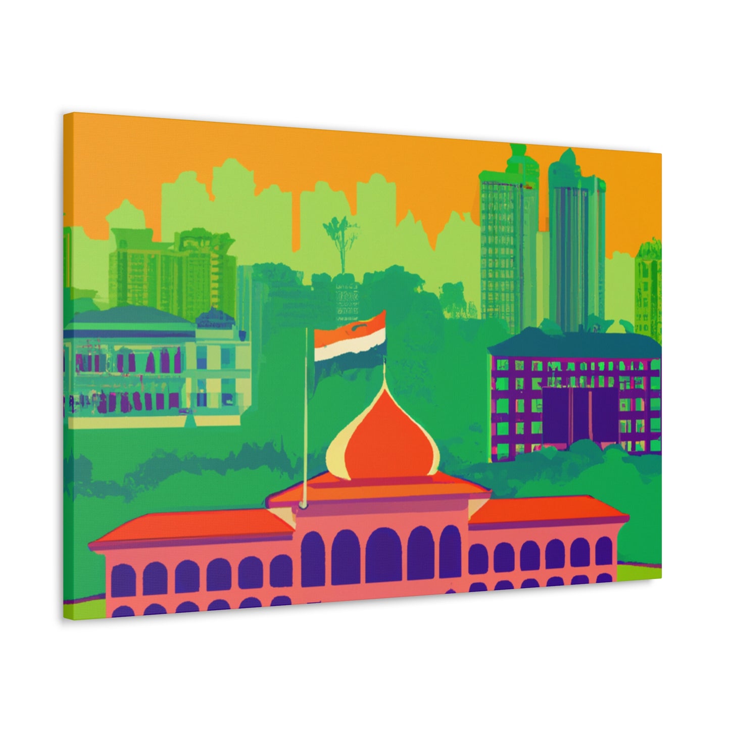 India-O-Destination India - Canvas