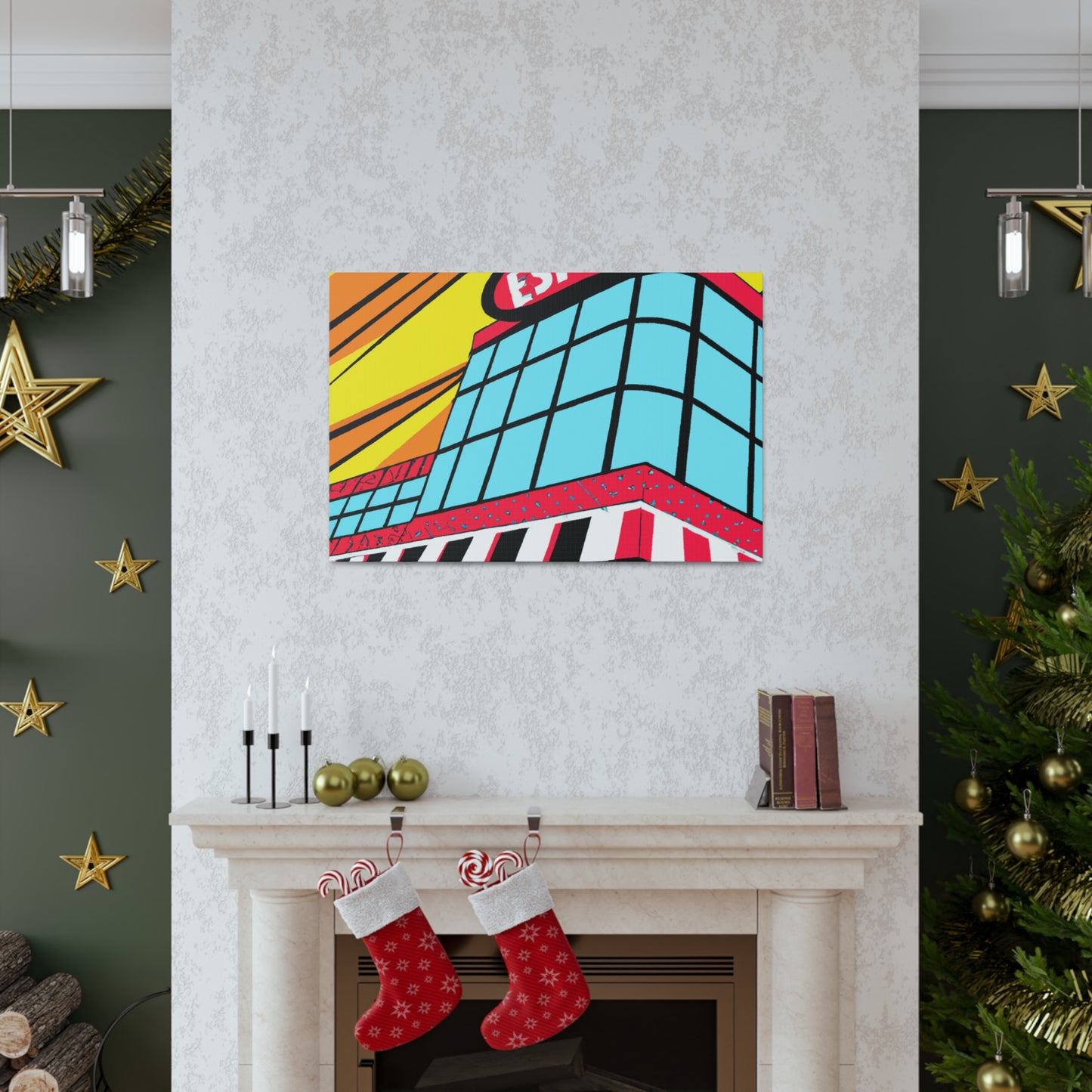 'Twist & Record Studio' - Canvas - Pop Art