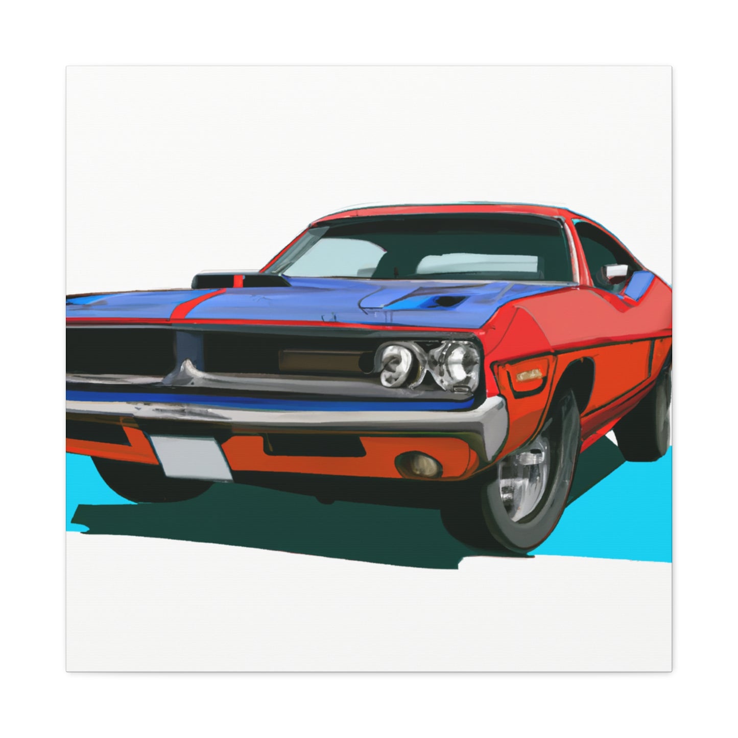 The Firestriker - Automobile - Canvas