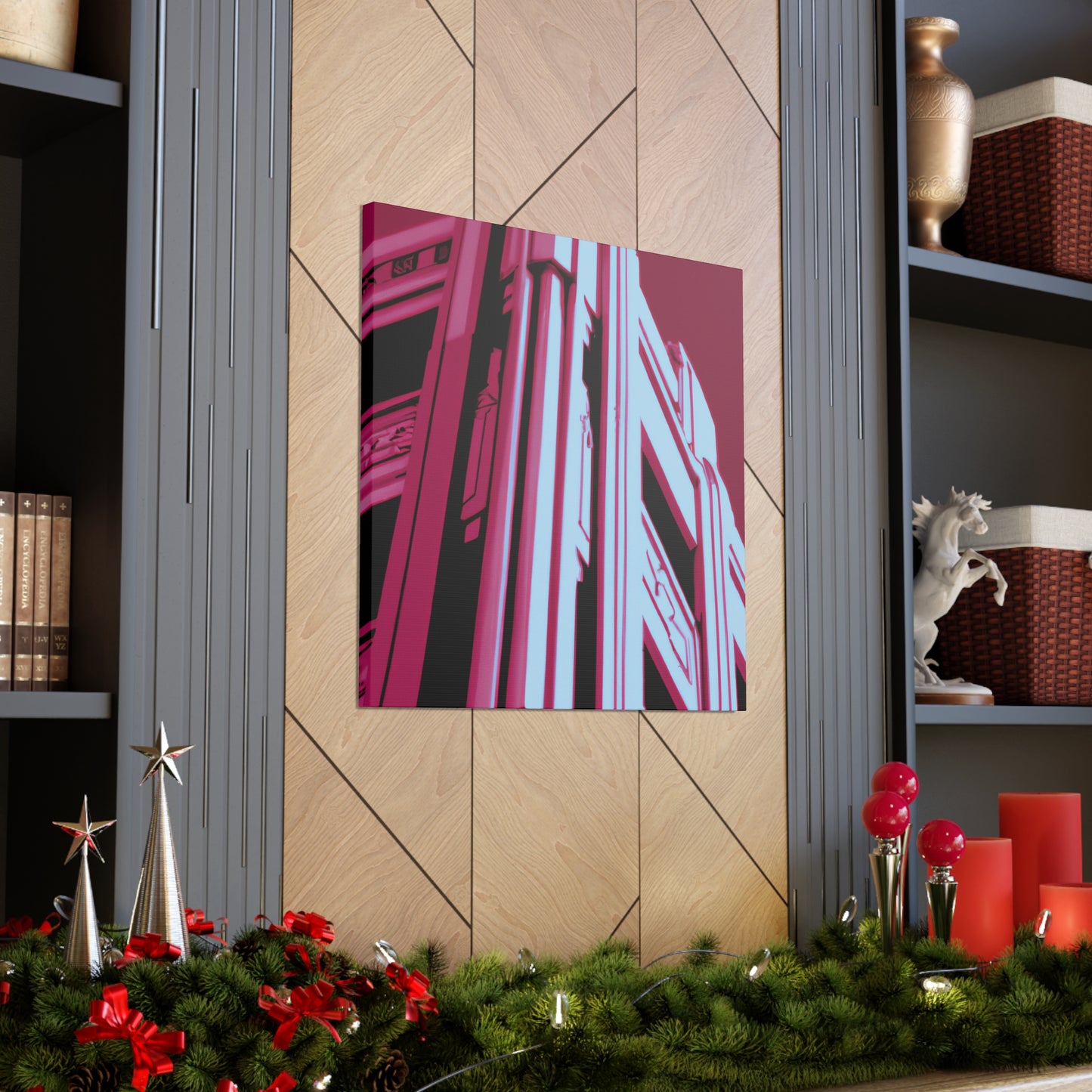 Neo-Deco Revivalism - Architectural Canvas Art Deco