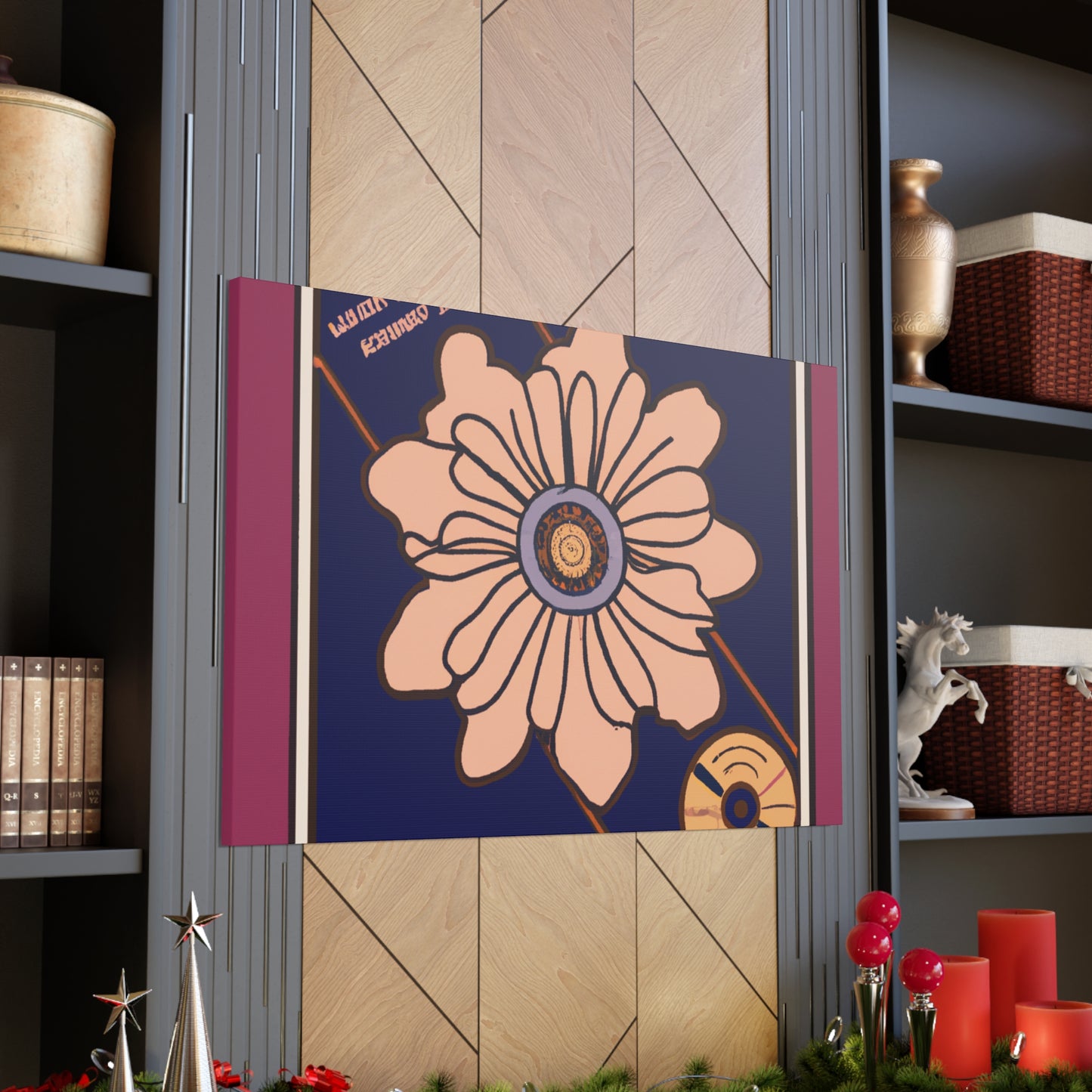 Smiling Bandicoot. - Floral Canvas