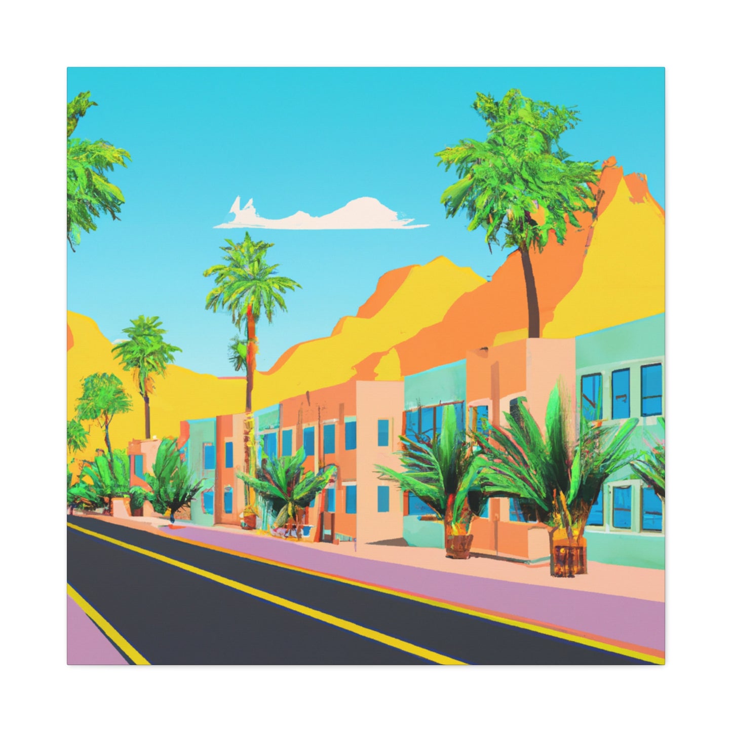 Sandstorm Architectural - Canvas