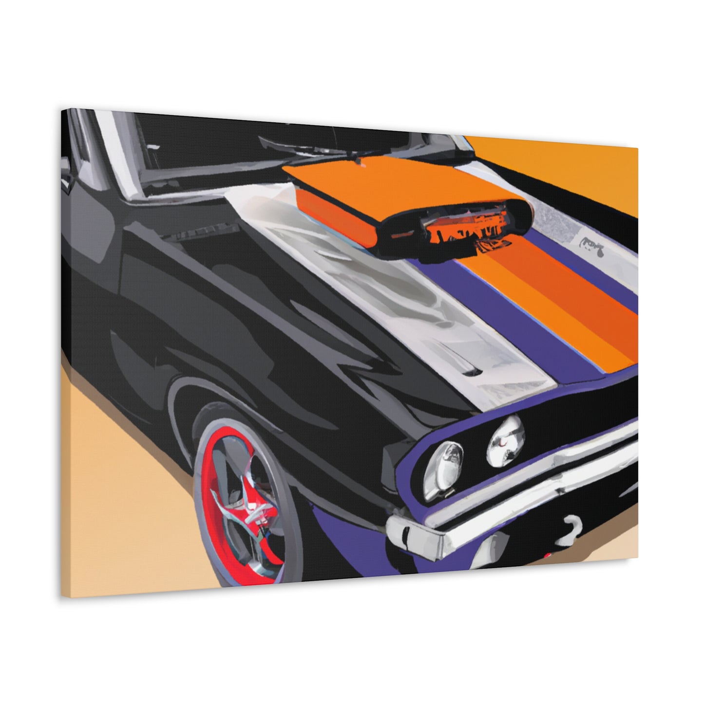 King Rod - Automobile - Canvas