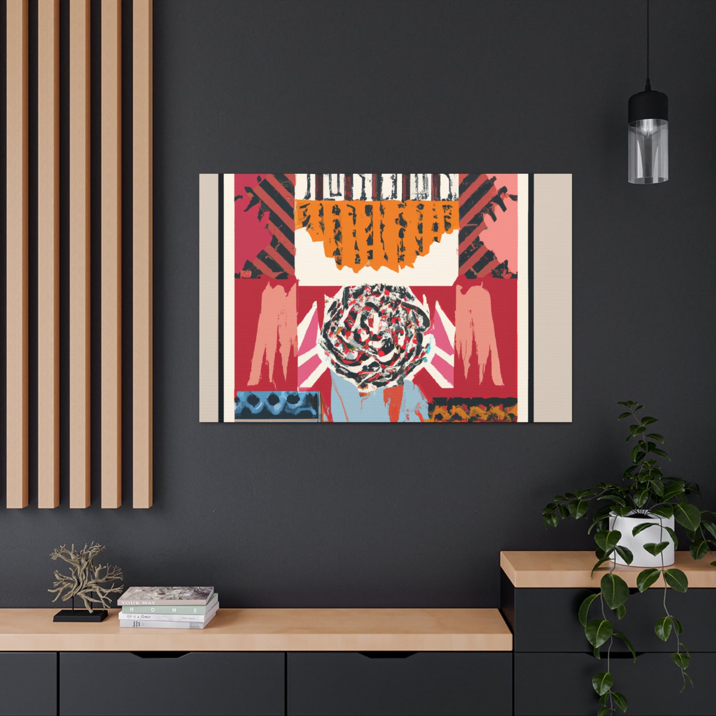 Curious Climber - Midcentury Canvas