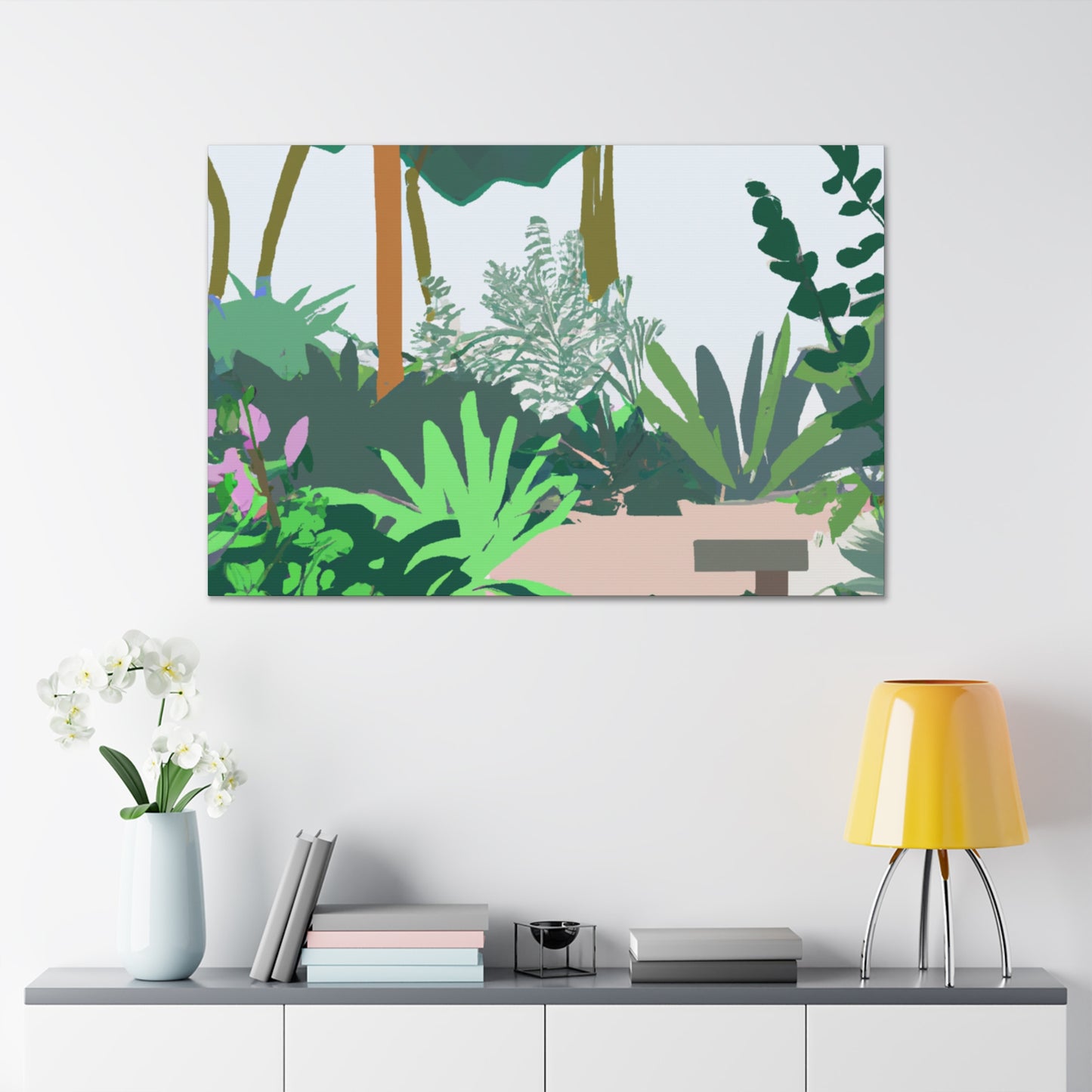Gardenglow - Landscape - Canvas