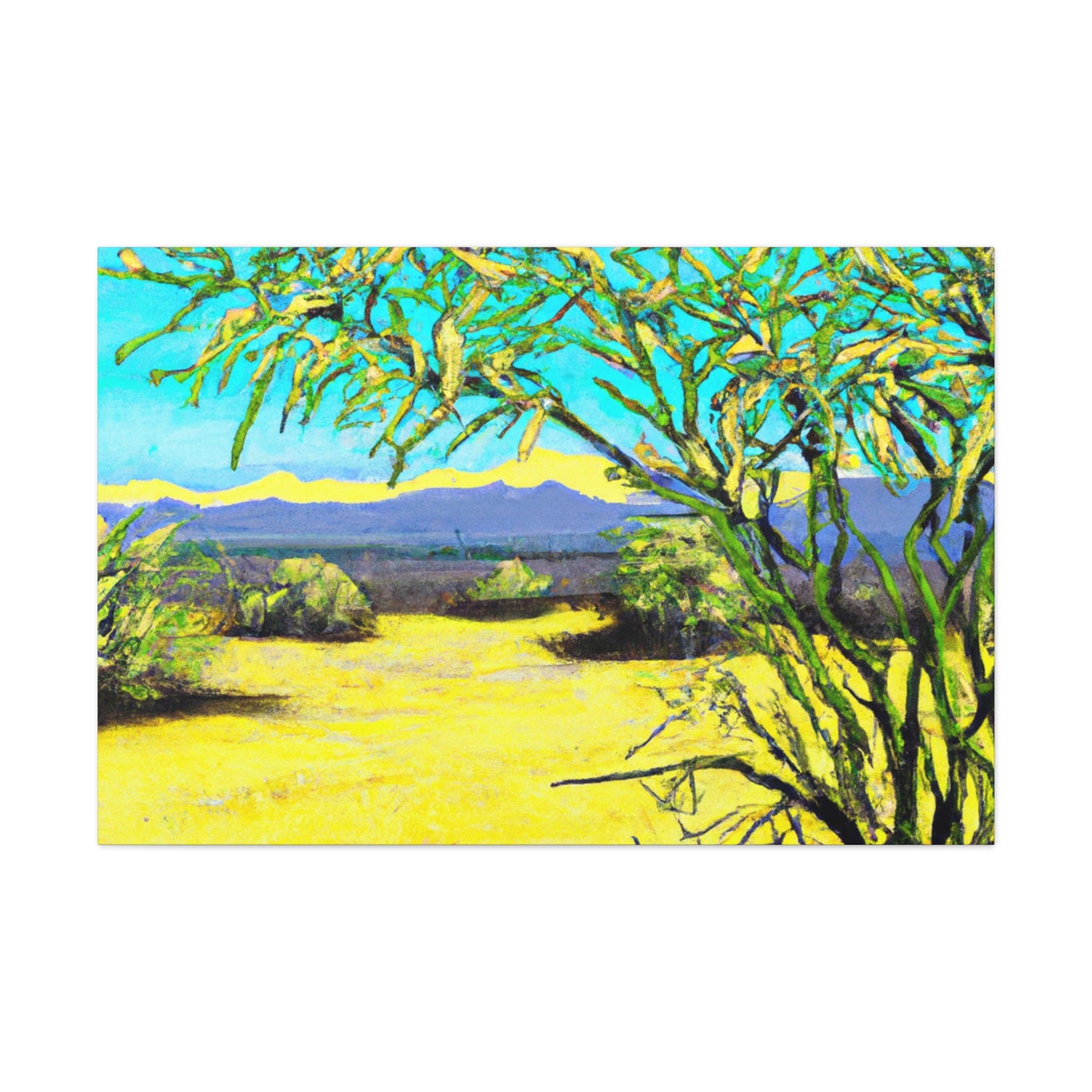 Sand Mirage - Landscape - Canvas - Desert