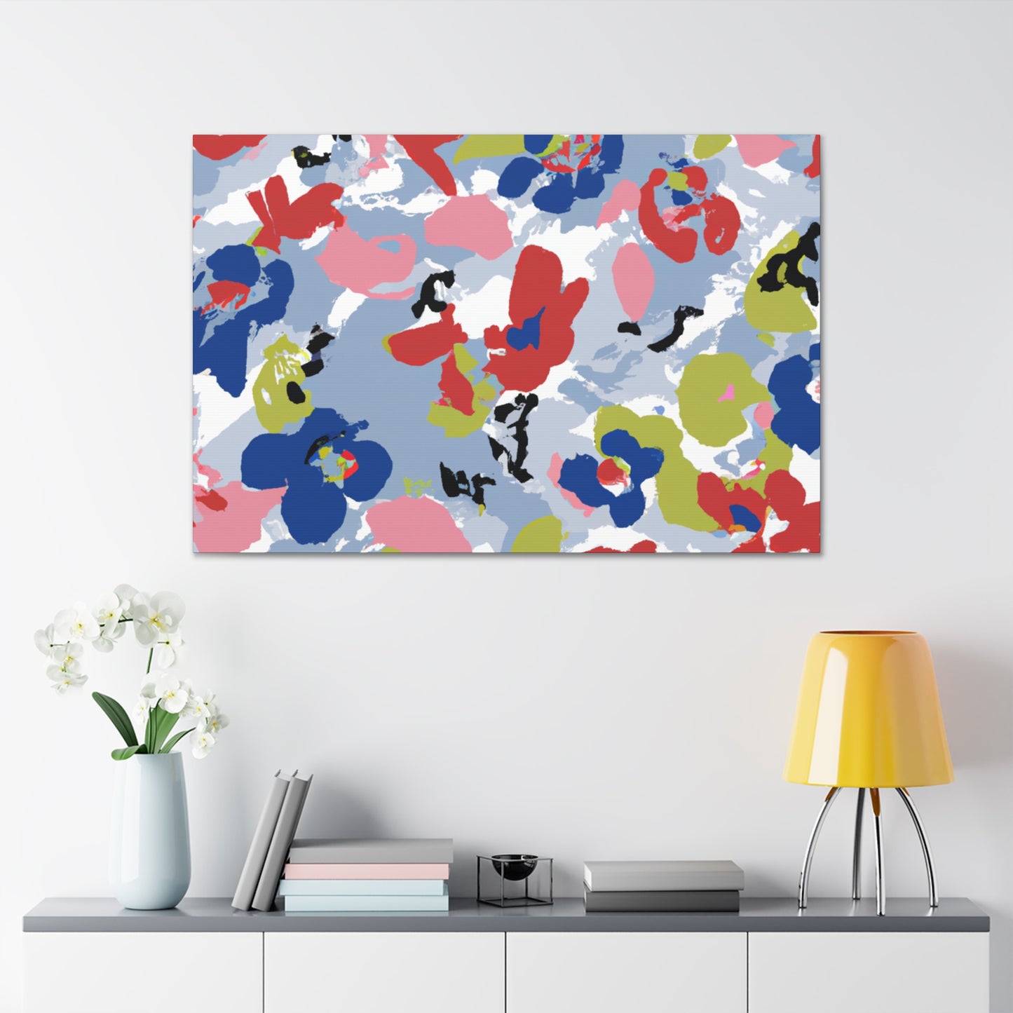 Floral Fantasyscape - Floral Canvas