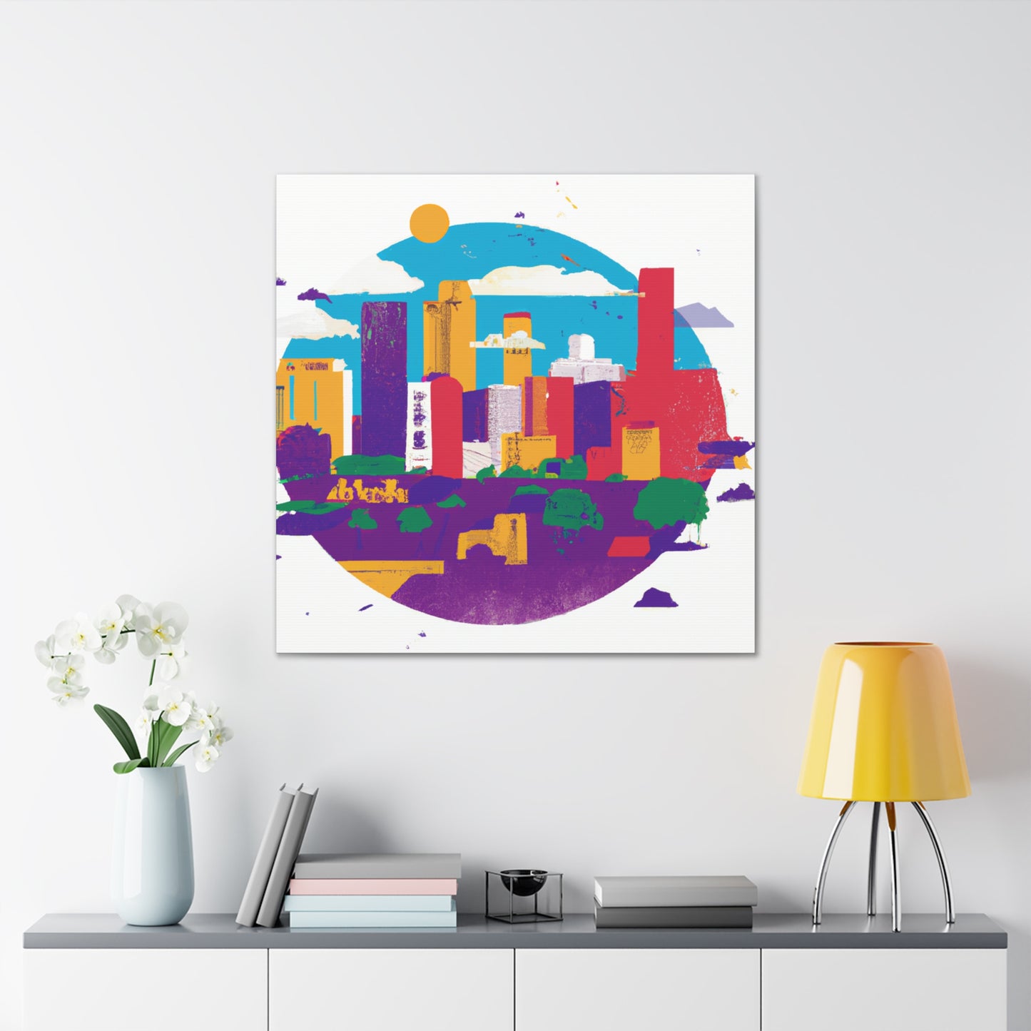 KindleVista - South America - Canvas