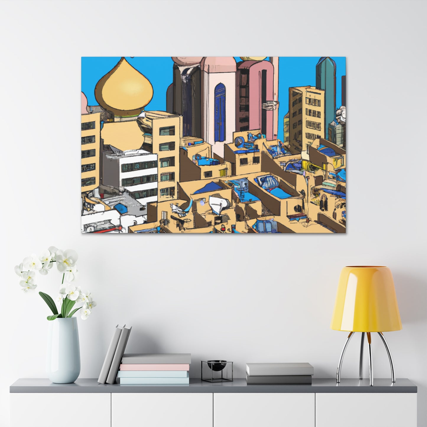 Desert Mirage - Destination Arab Emerates - Canvas